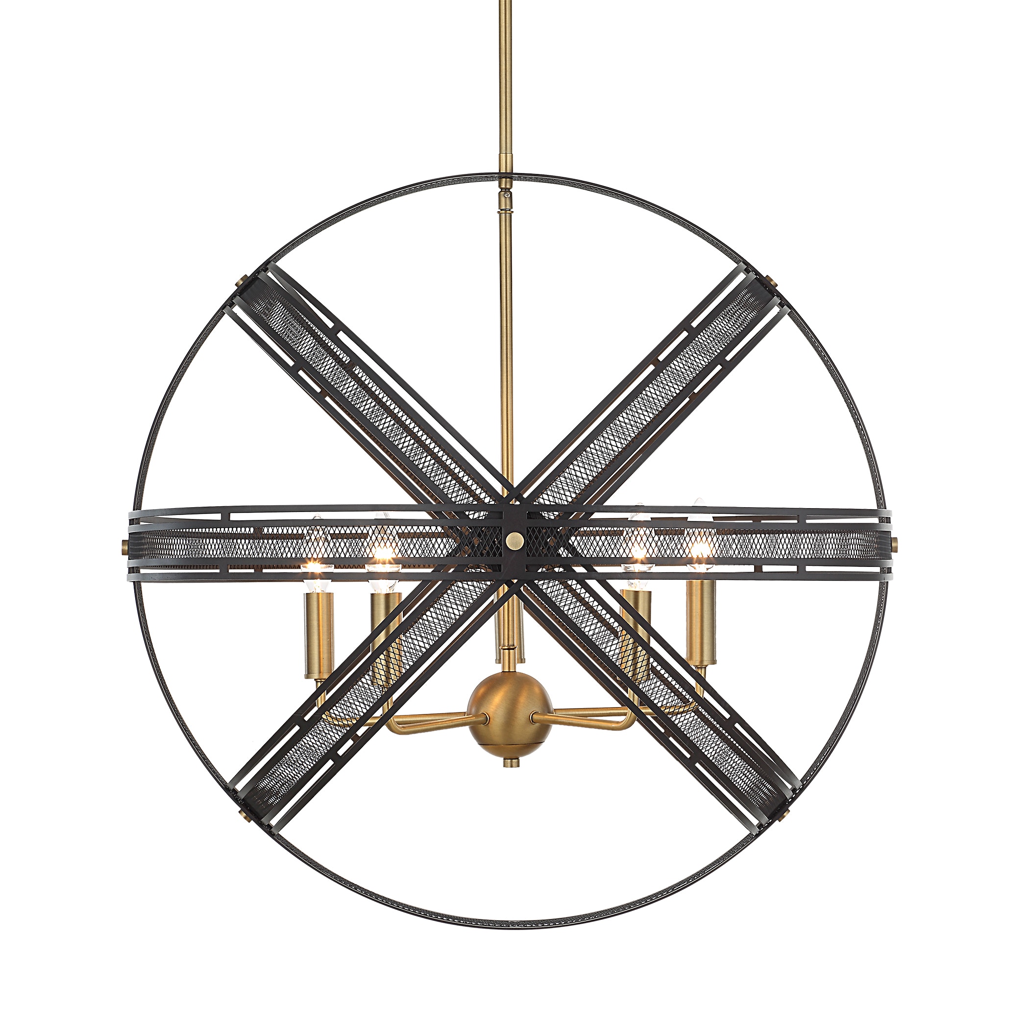 Z-Lite 822P26-HB Dealey 13 Light 25.75 inch Heirloom Brass