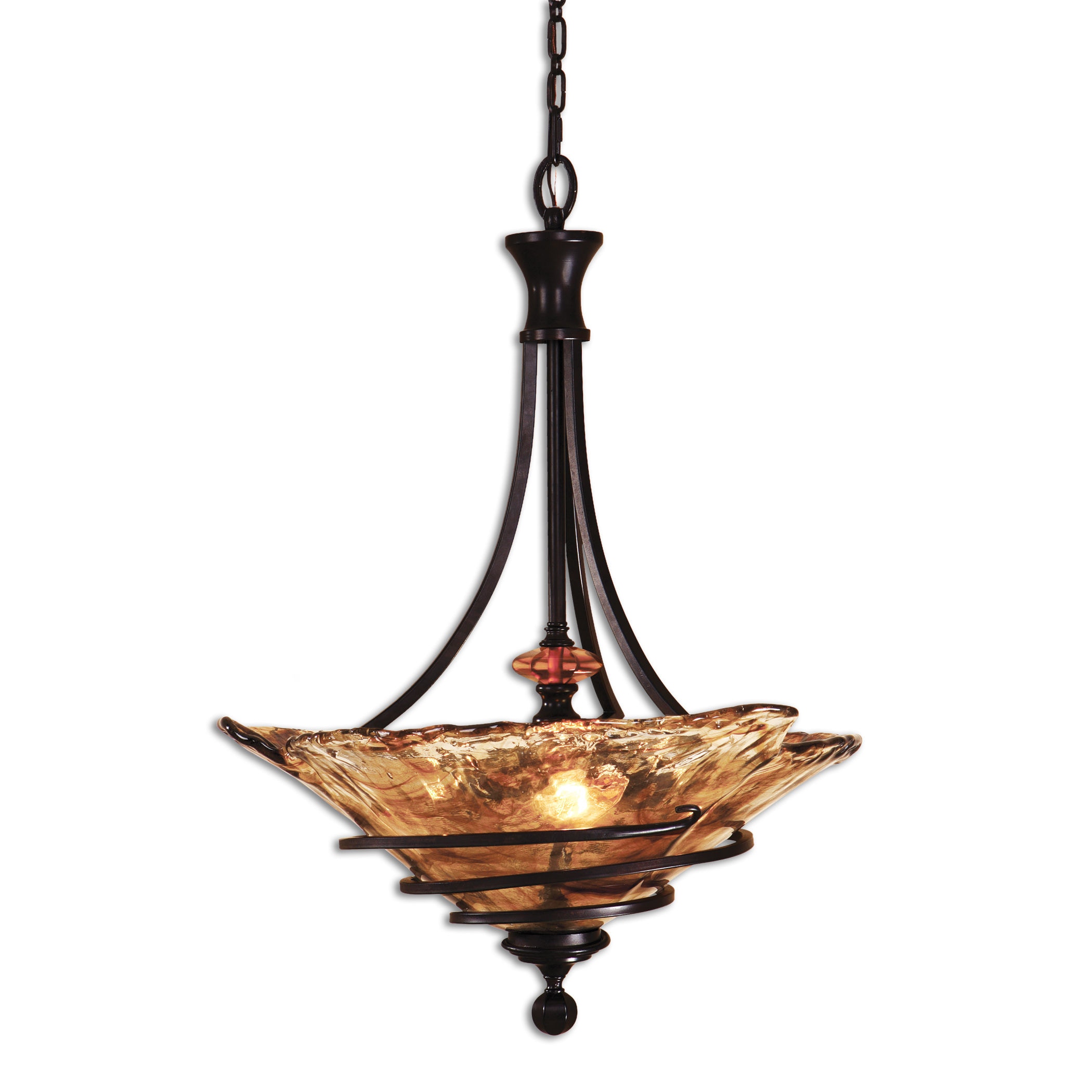 Oil rubbed store bronze pendant