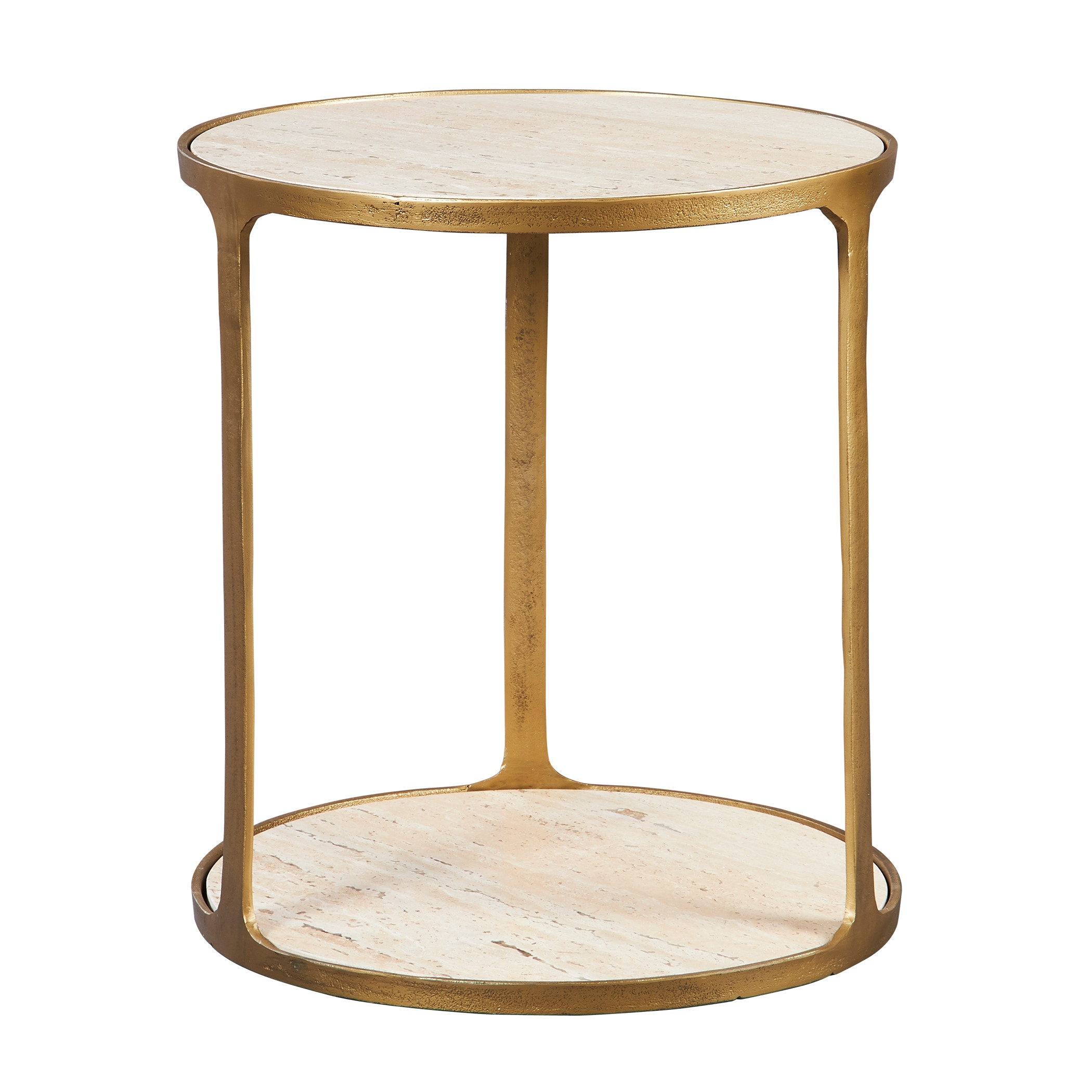 Modern brass end table sale