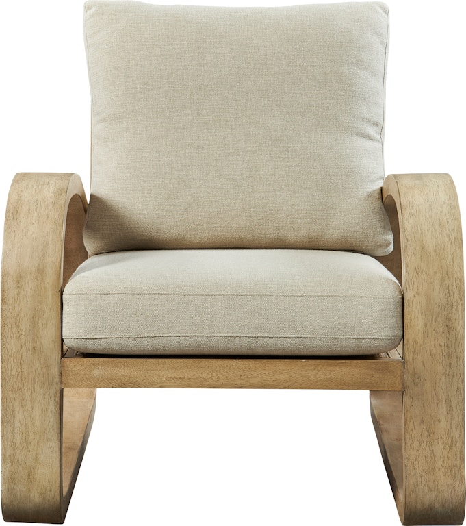 Barbora Wooden Accent Chair UT23036 - Main Image