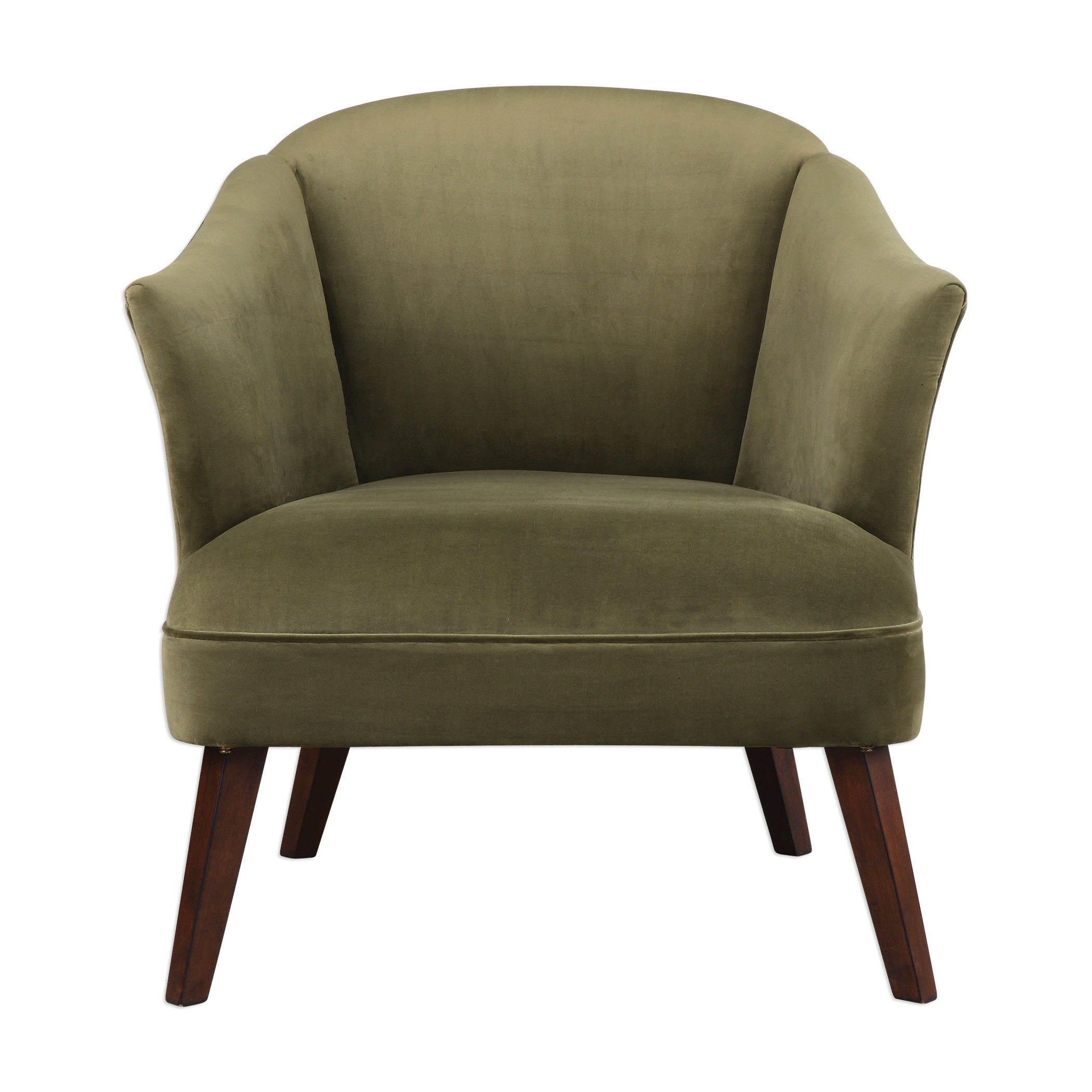 Olive green best sale accent chair