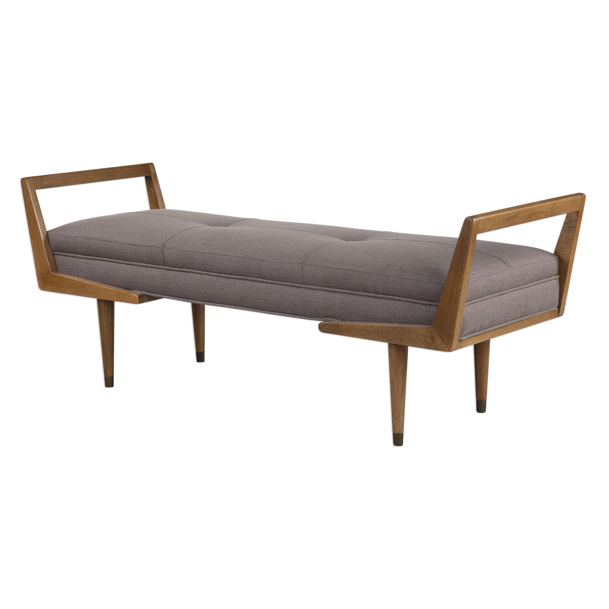 Uttermost Living Room Waylon Mid-Century Modern Bench 23388 Uttermost Living Room Waylon Mid-Century Modern Bench 23388
