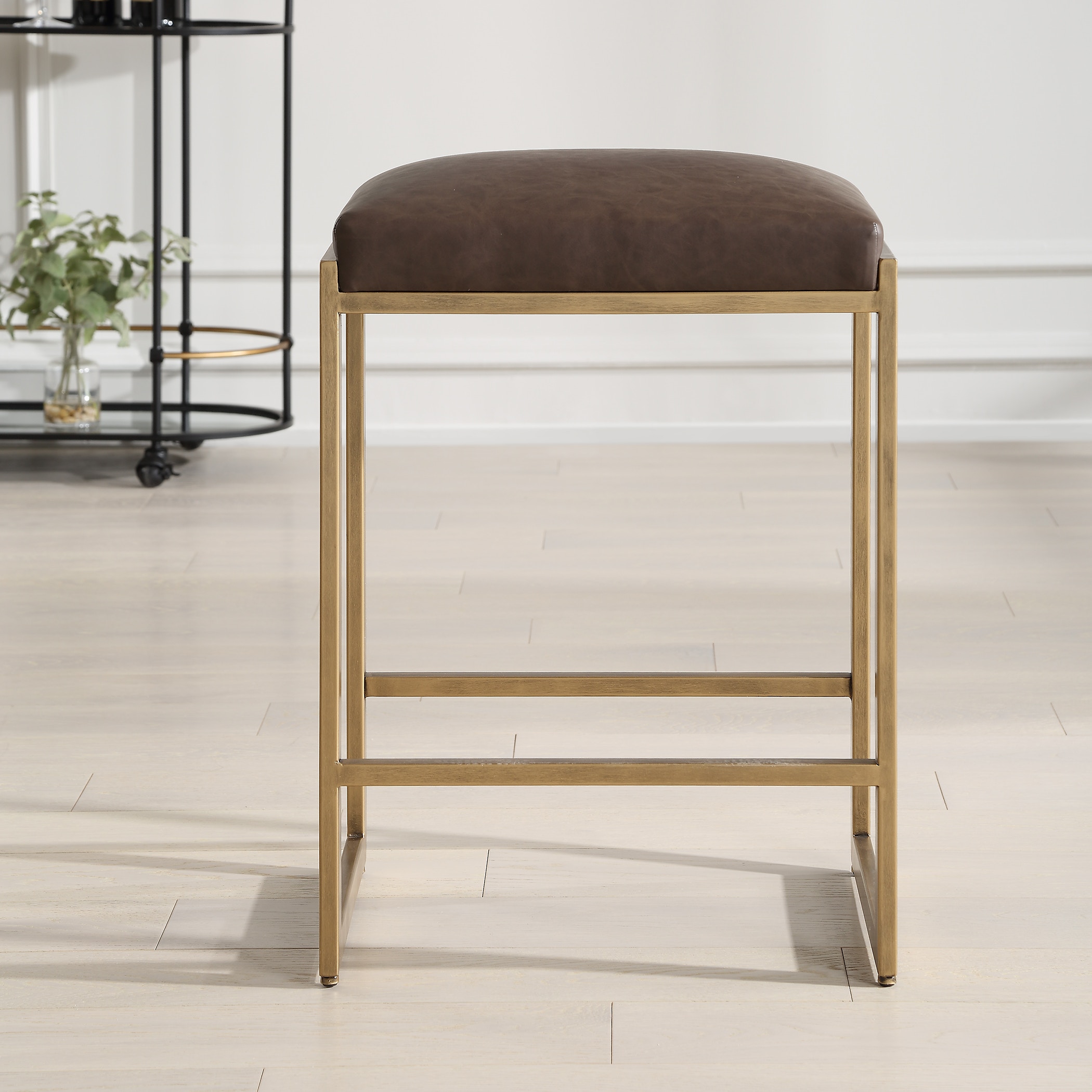 Atticus Gold Counter Stool UT23419