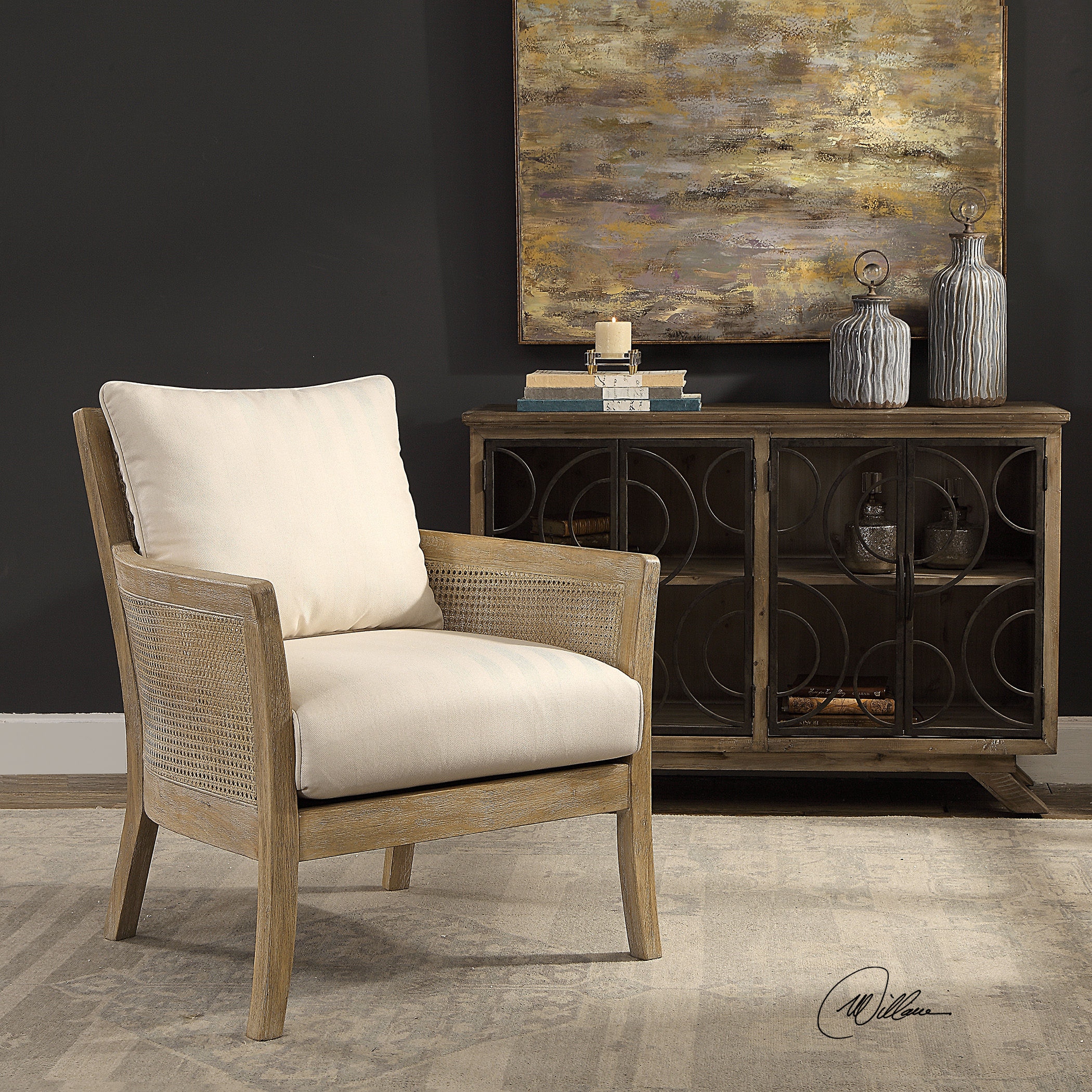Uttermost encore chair sale