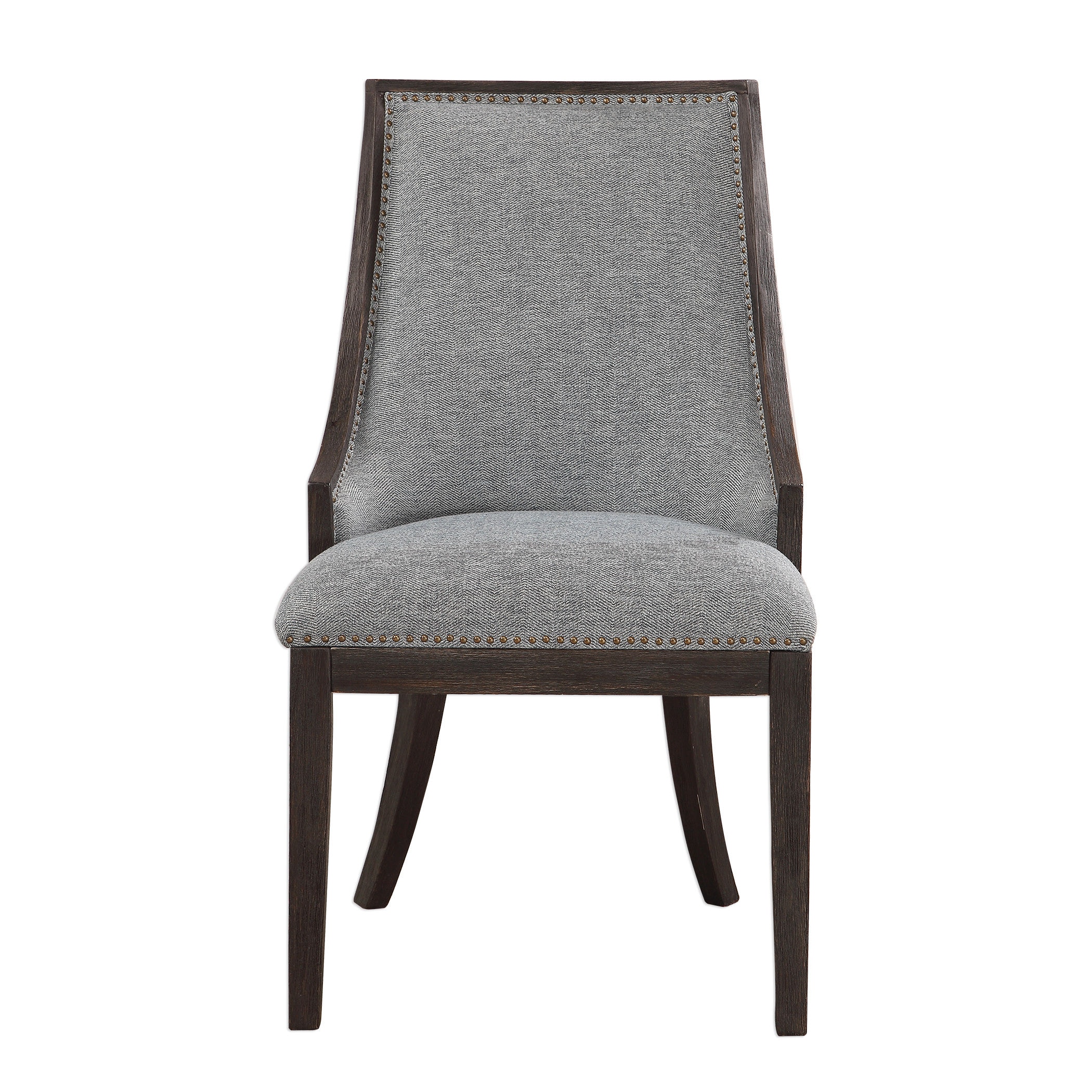 Denim discount upholstered chair