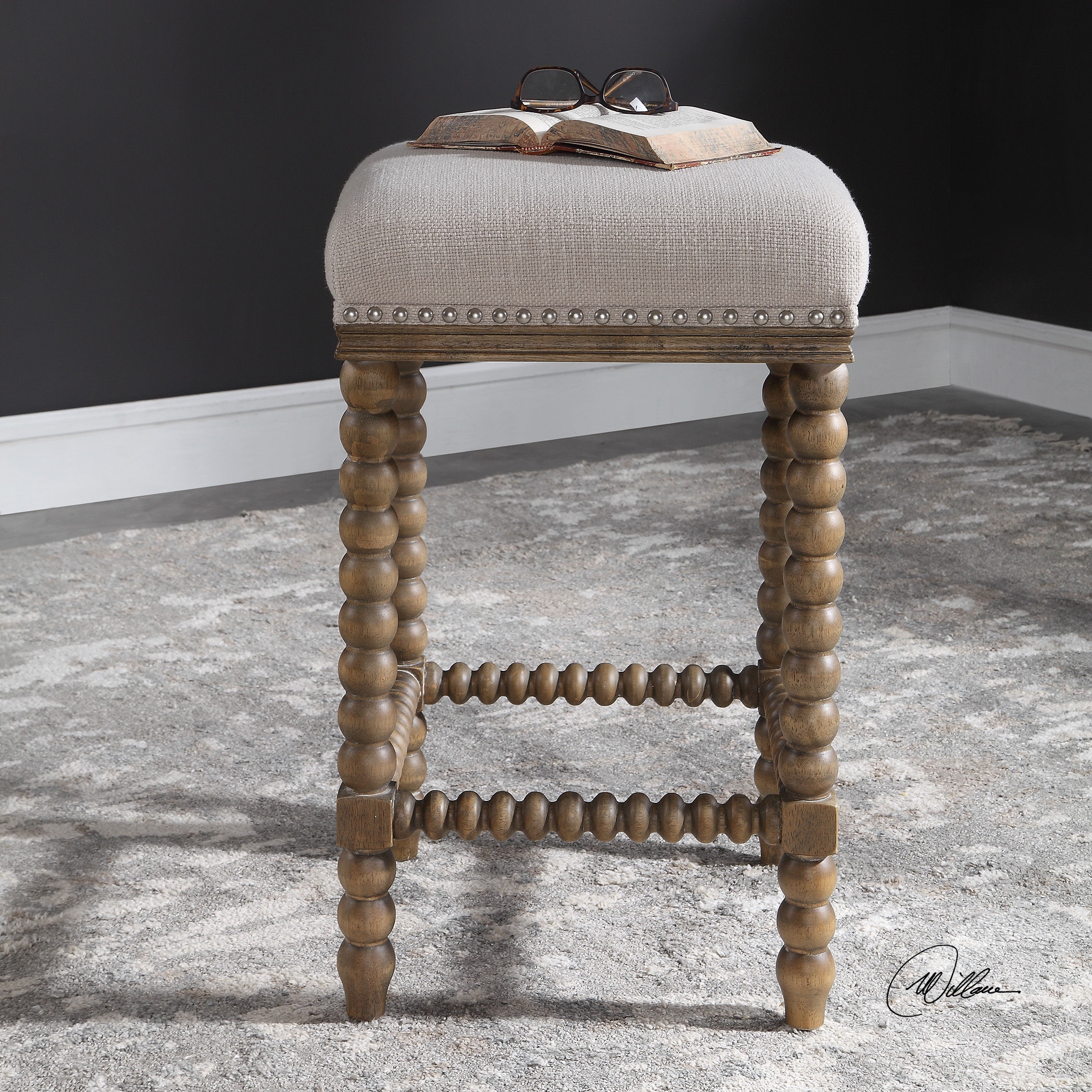 Uttermost Pryce Counter Stool - Thumbnail 3