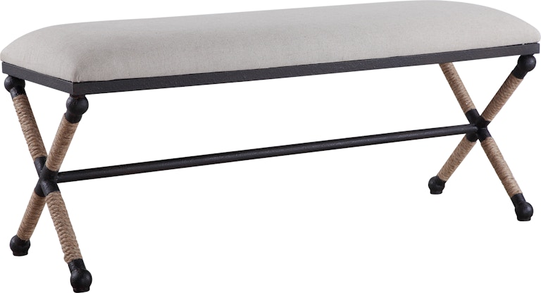 Uttermost Firth Oatmeal Bench 23528 23528