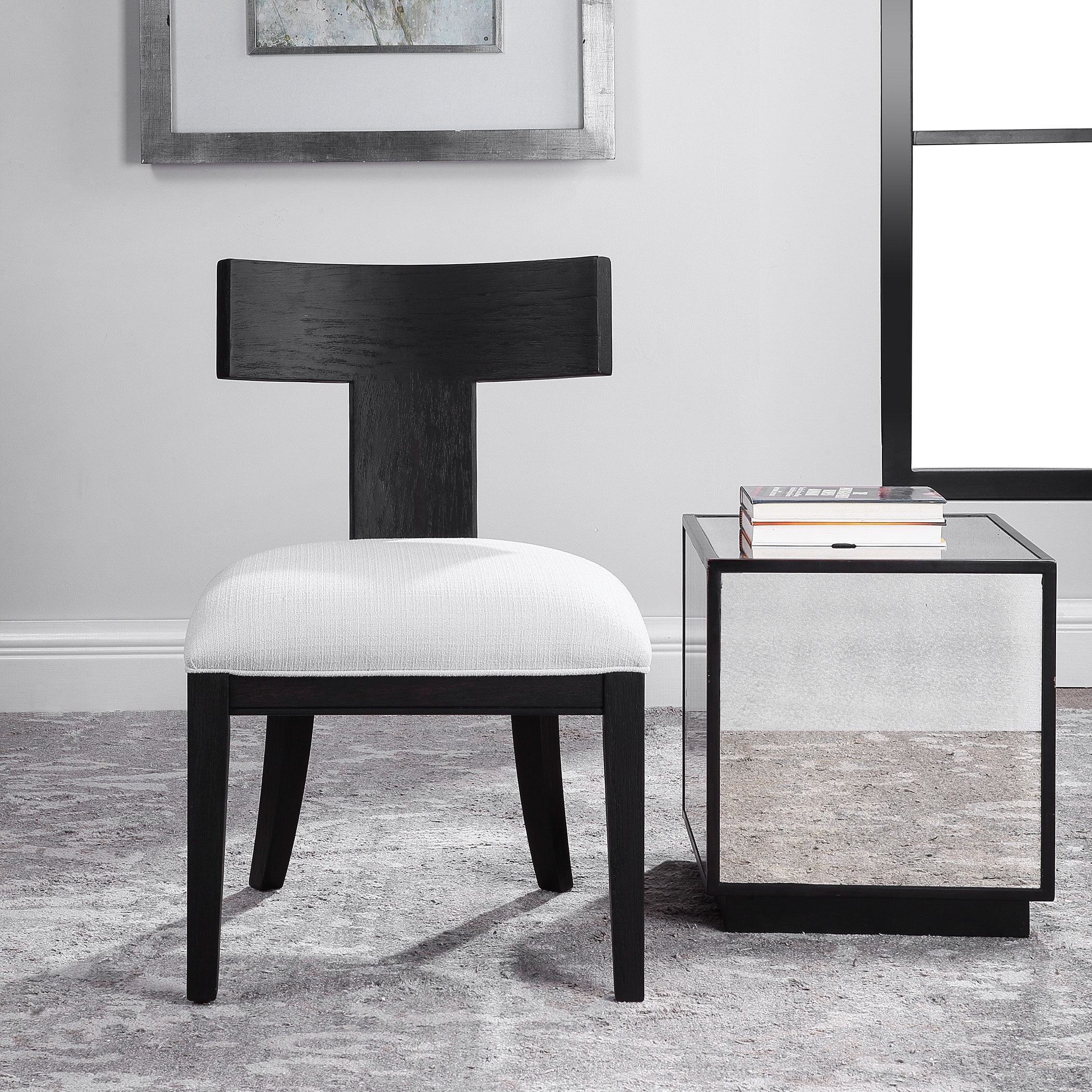 Uttermost Dining Room Idris Armless Chair 23533 Carol House Furniture