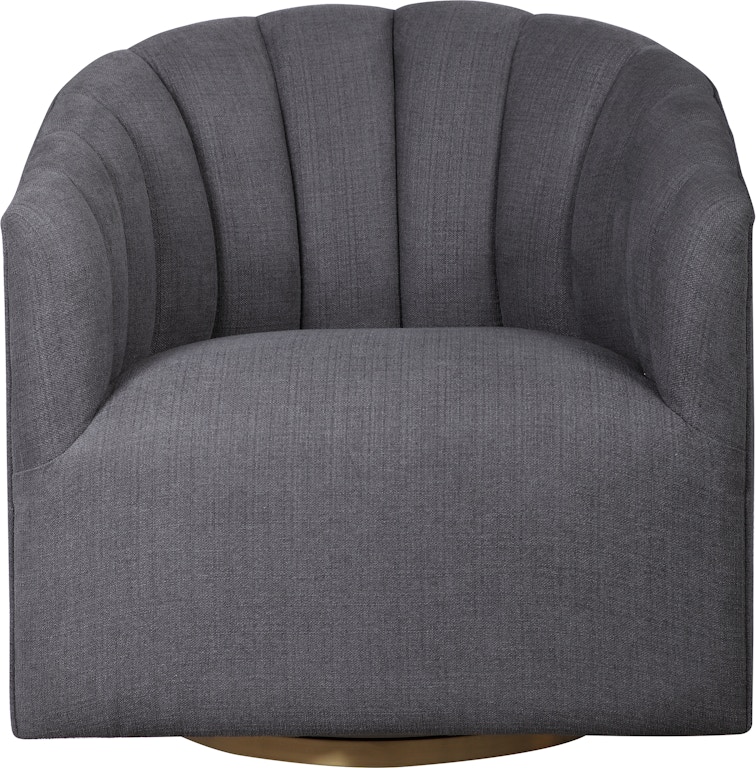 uttermost living room cuthbert modern swivel chair ut23536 walter e smithe  furniture  design