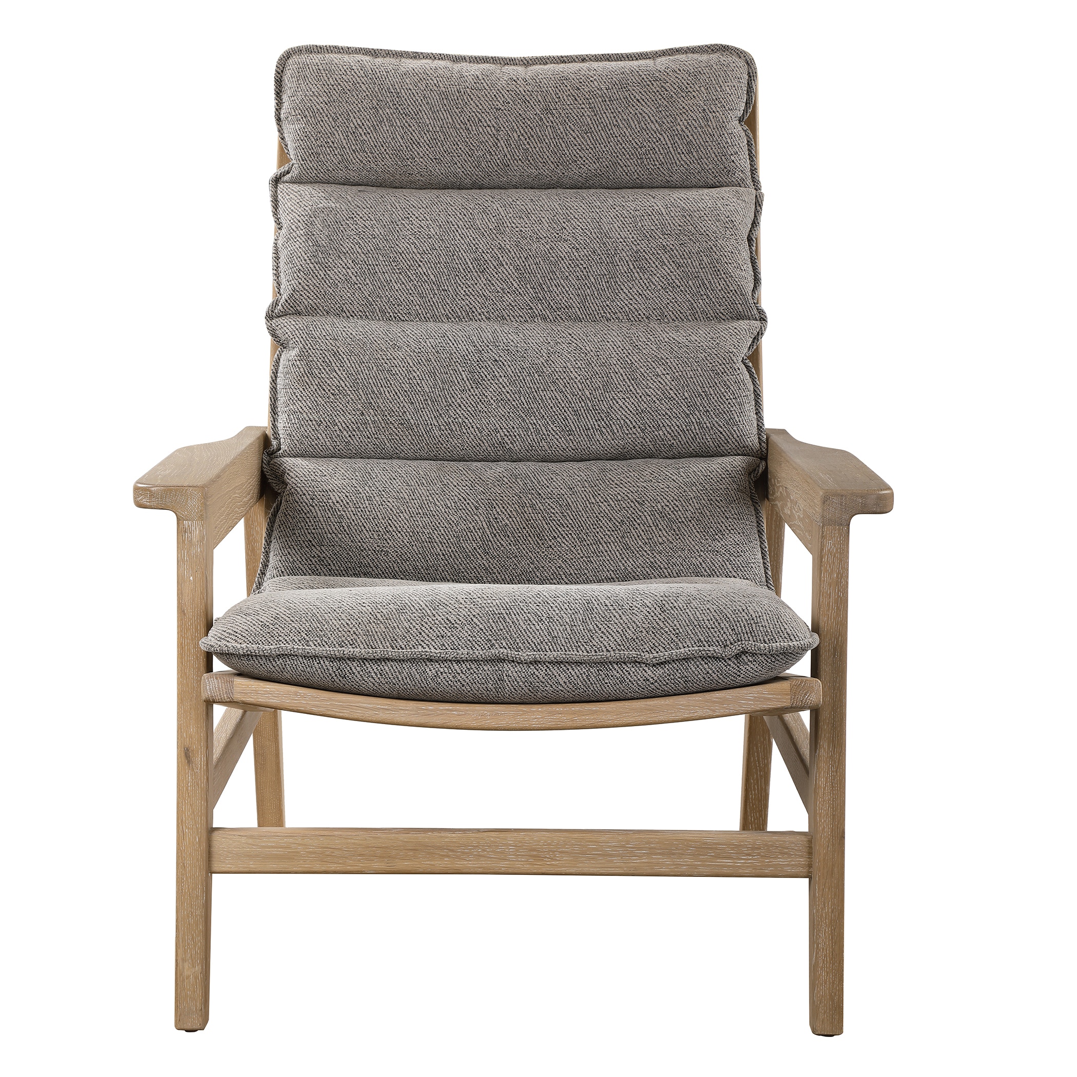 Oak best sale accent chair