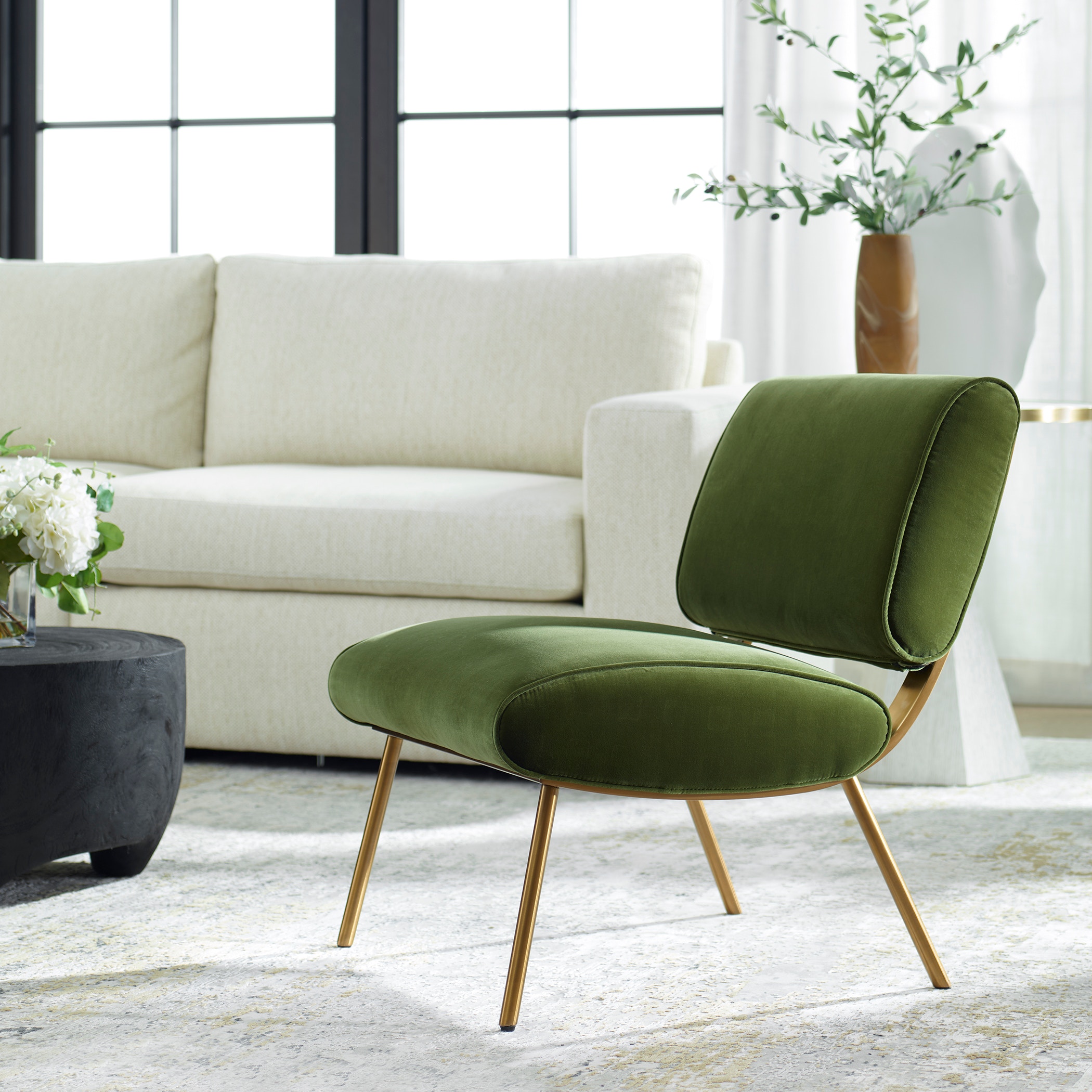 Knoll Mid-Century Accent Chair UT23823