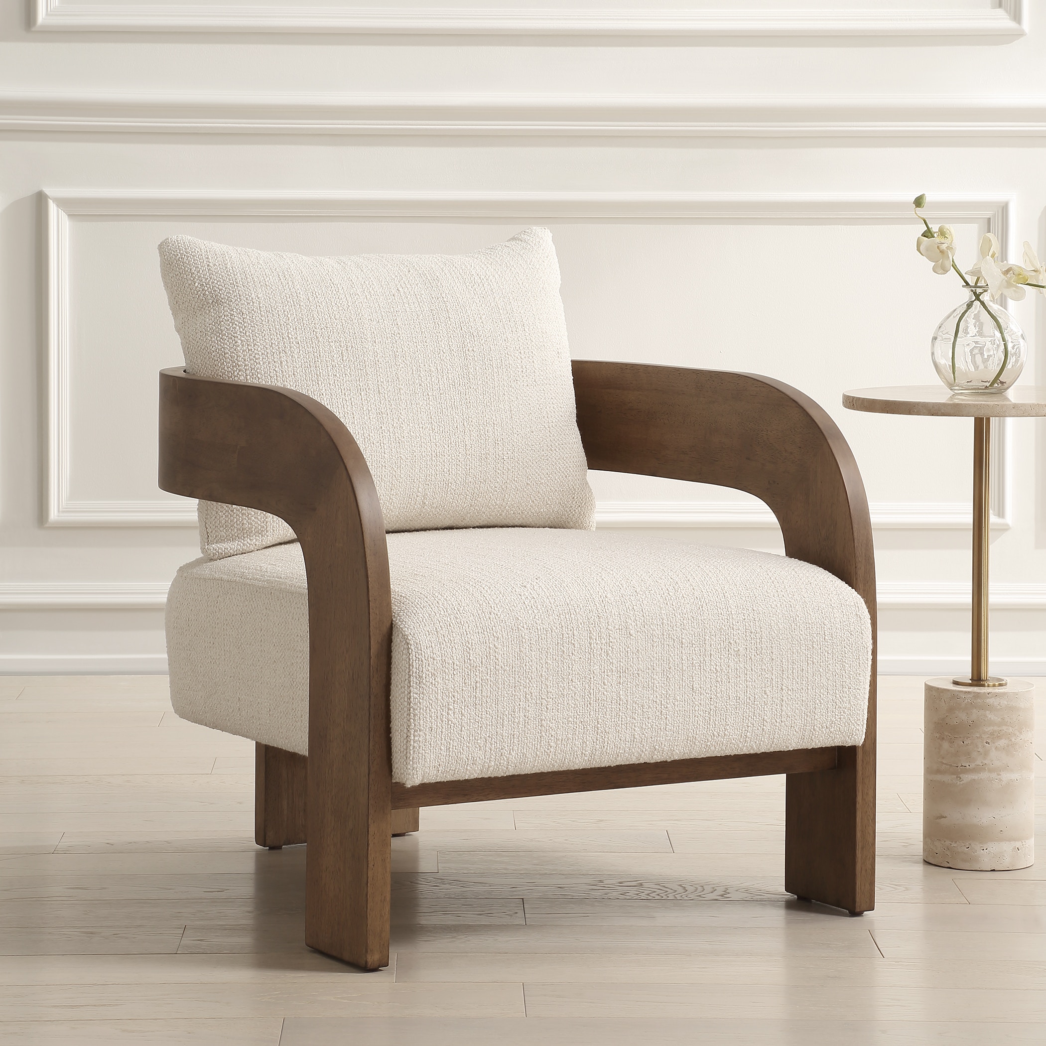 Rowan Ivory Accent Chair UT23880
