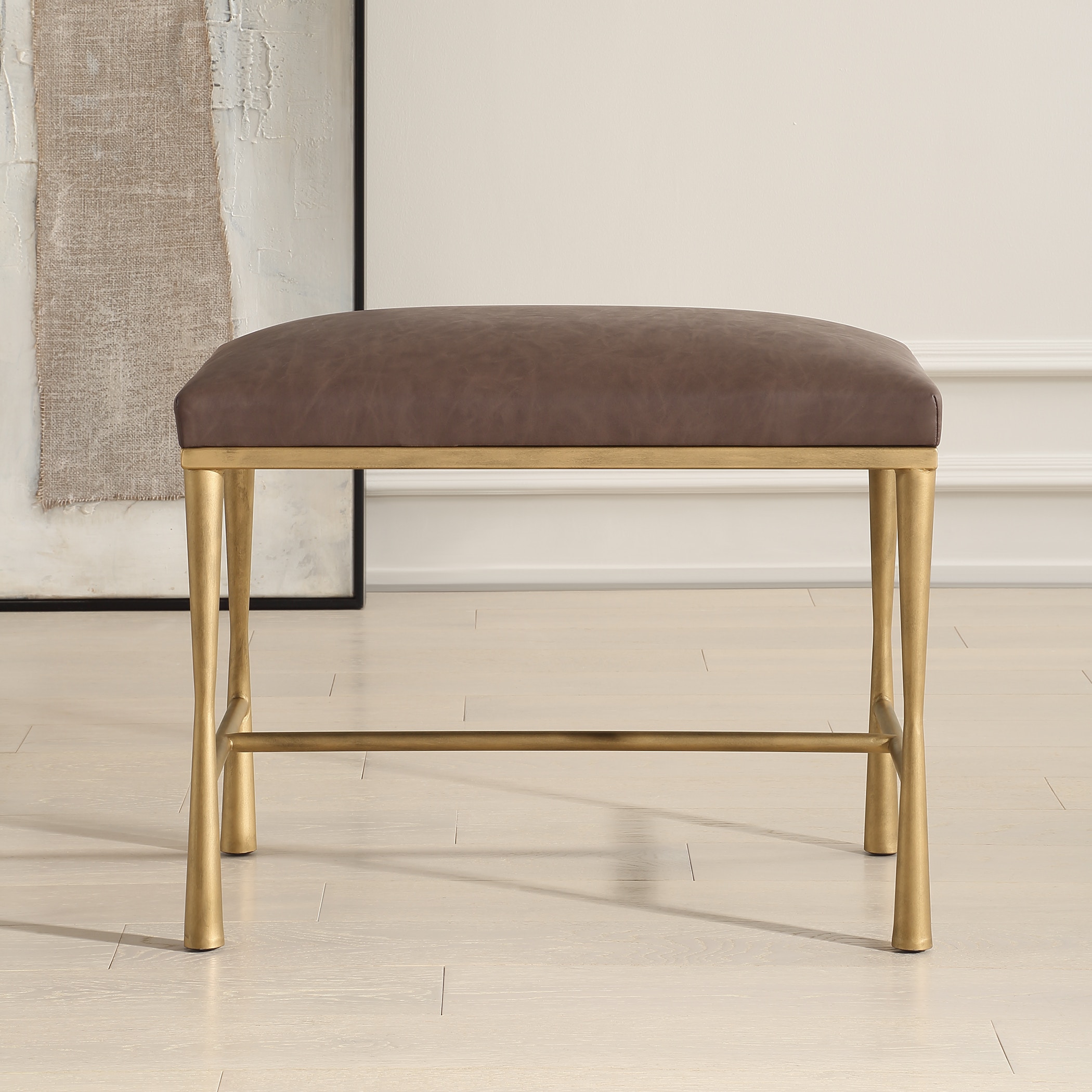 Small gold bench online