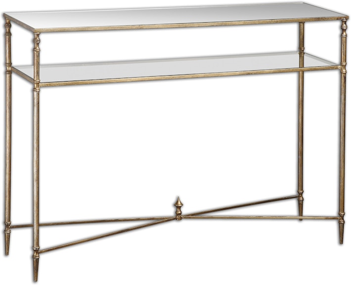 Uttermost Henzler Mirrored Glass Console Table 24278 24278