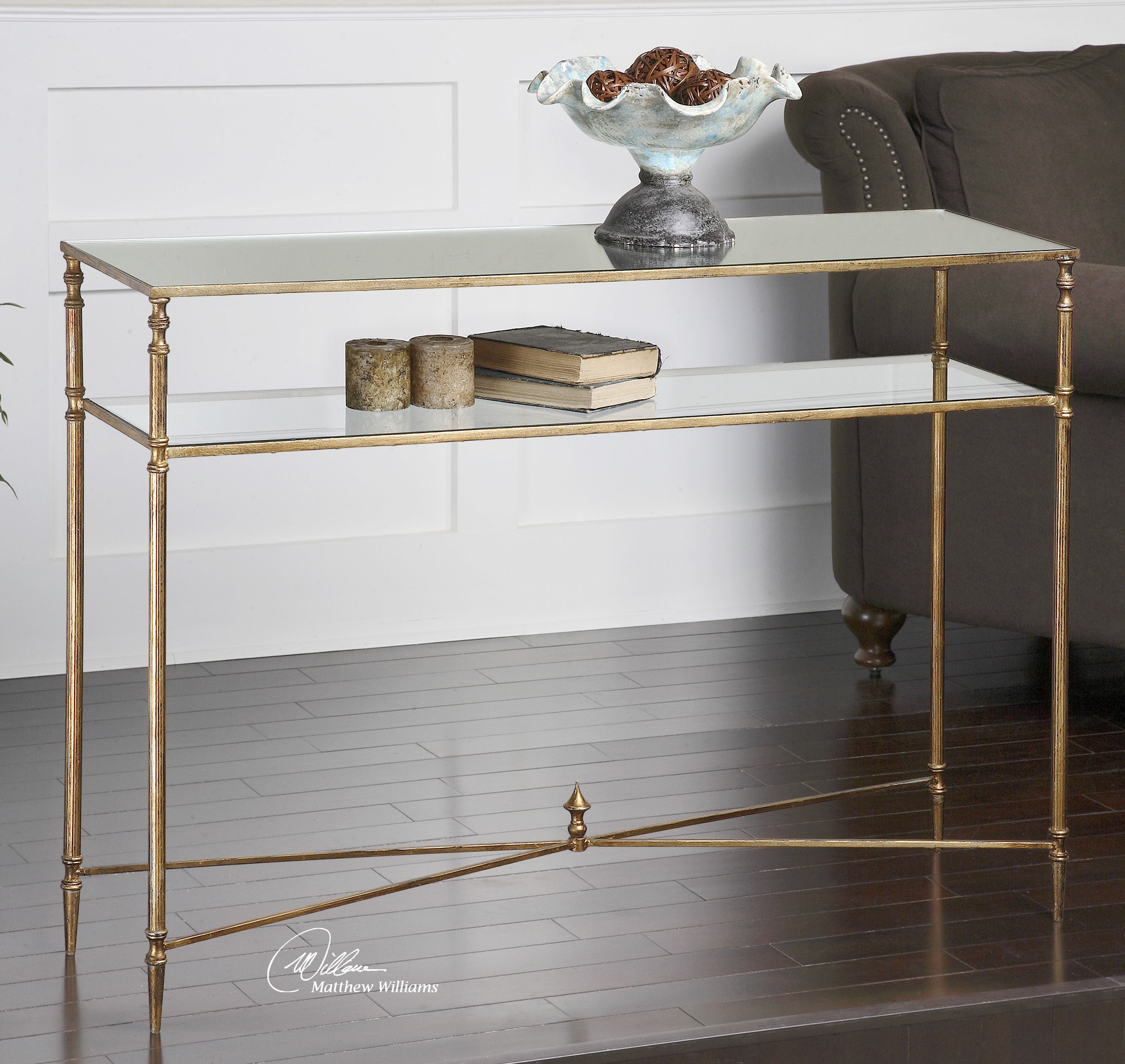 Uttermost stratford deals console table