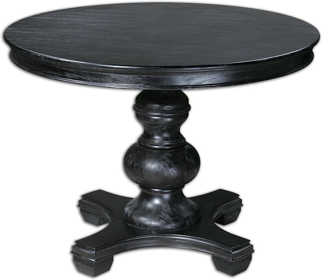 Uttermost Brynmore Wood Grain Round Table 24310 24310