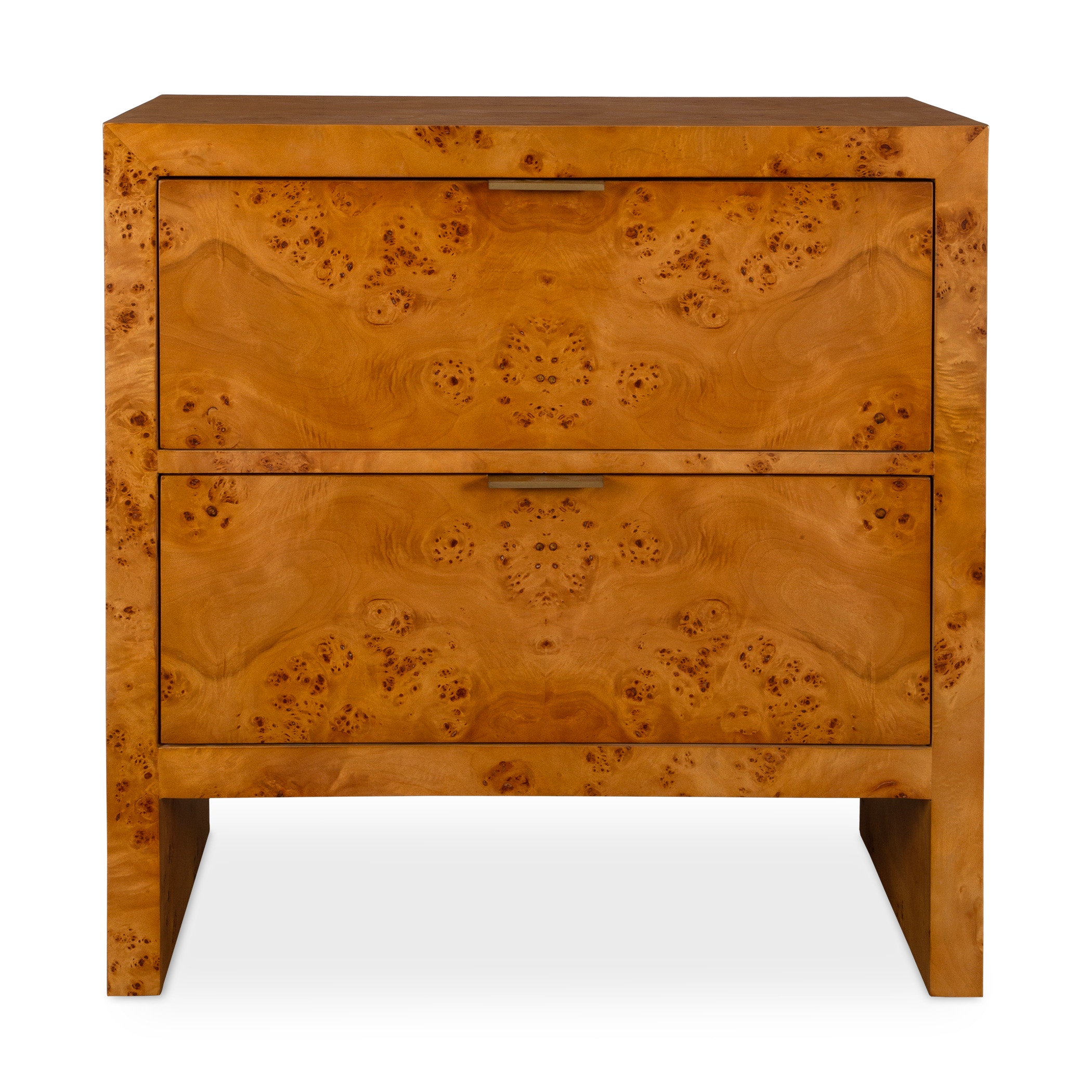 norrwood Uttermost Bedroom Indus 2 Drawer Burl Chest 24381 at