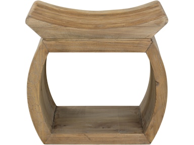 Uttermost Connor Elm Accent Stool 24814