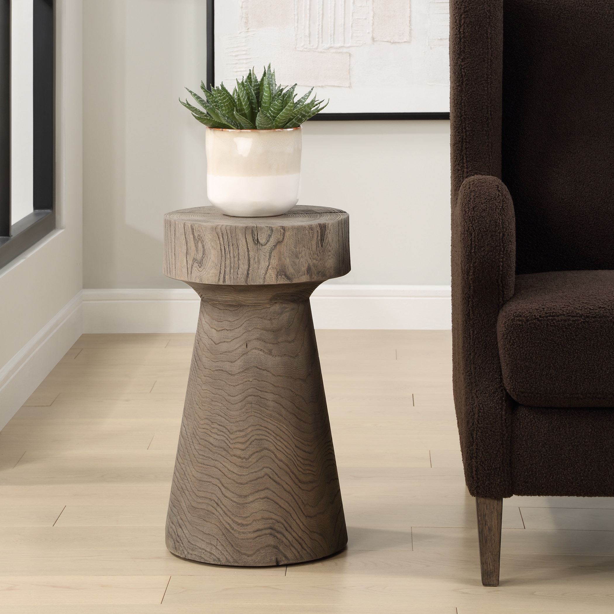 Tree Trails Oak Accent Table UT24818