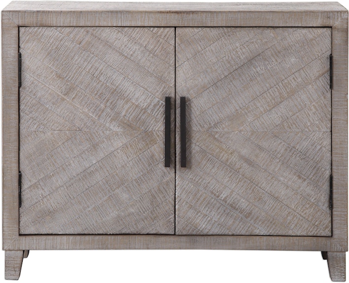 Uttermost Adalind White Washed Accent Cabinet 24873 24873