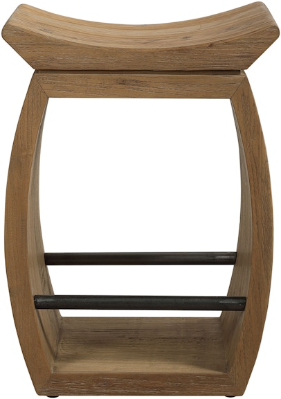 Uttermost Connor Modern Wood Counter Stool 24988 24988