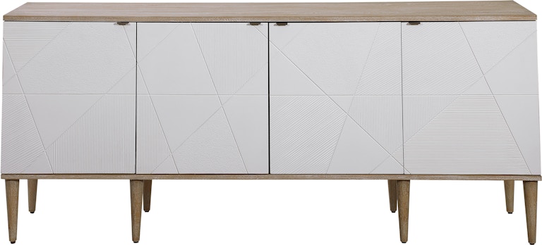Uttermost Tightrope 4 Door Modern Sideboard Cabinet 25101 25101