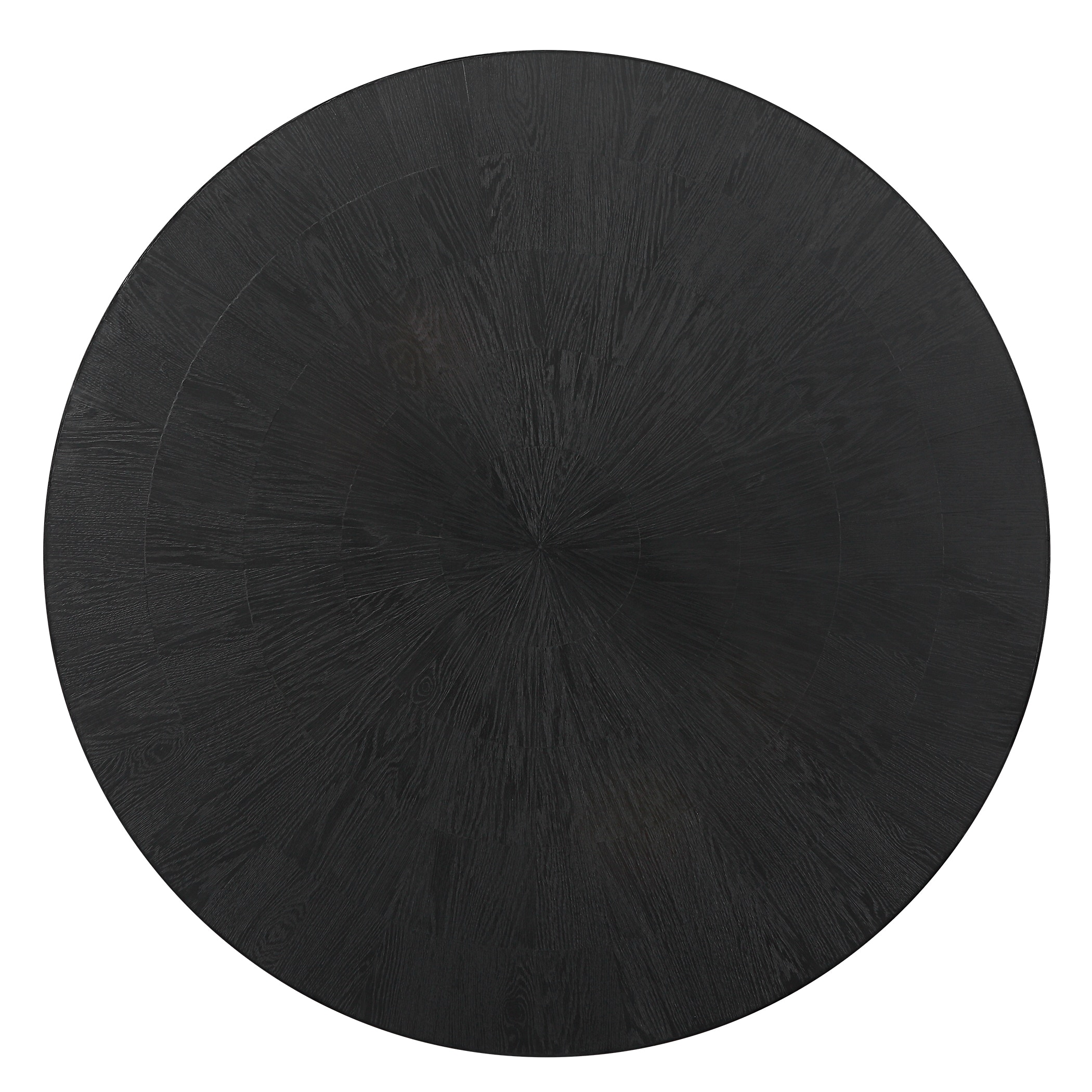 Uttermost Casual Dining Gidran Round Black Dining Table 25206 Norwood