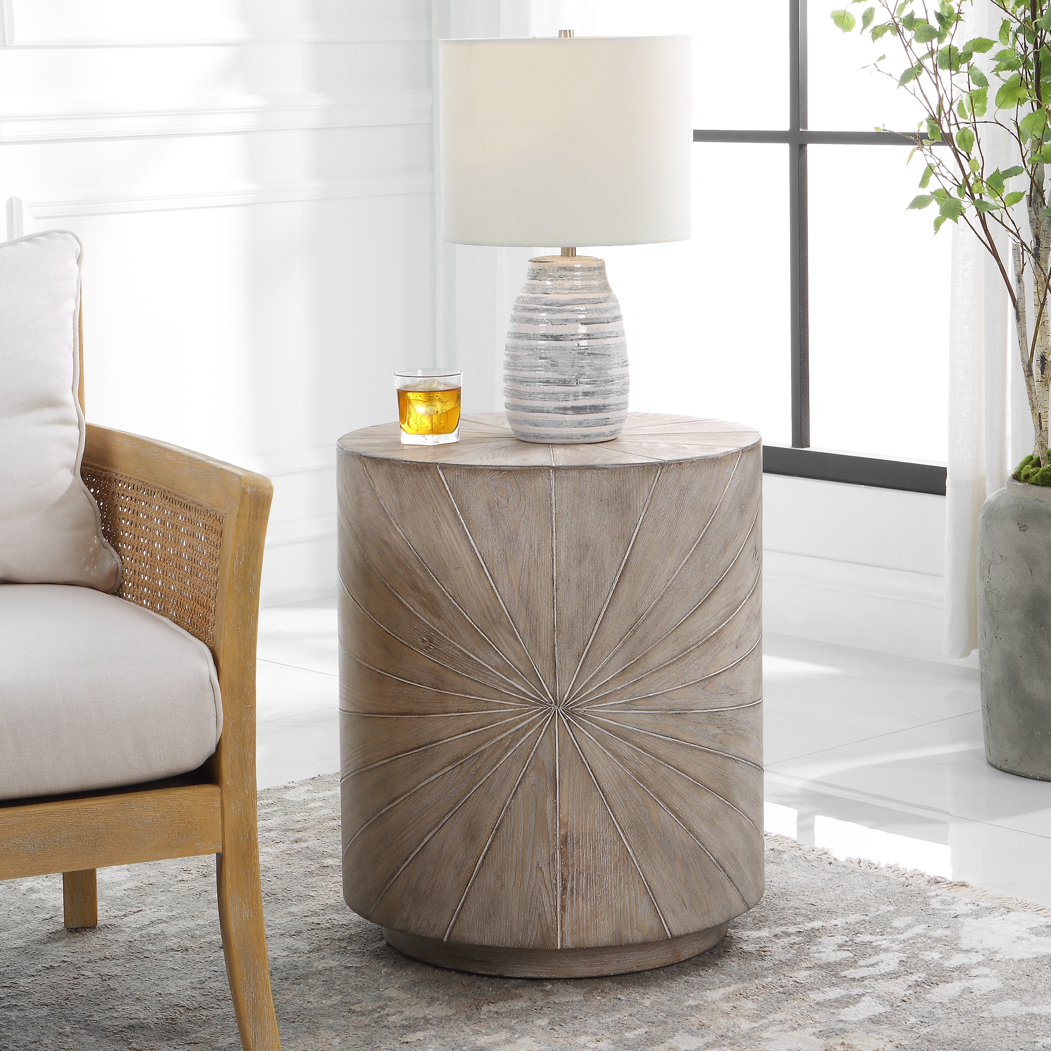 Starshine Wooden Side Table UT25266
