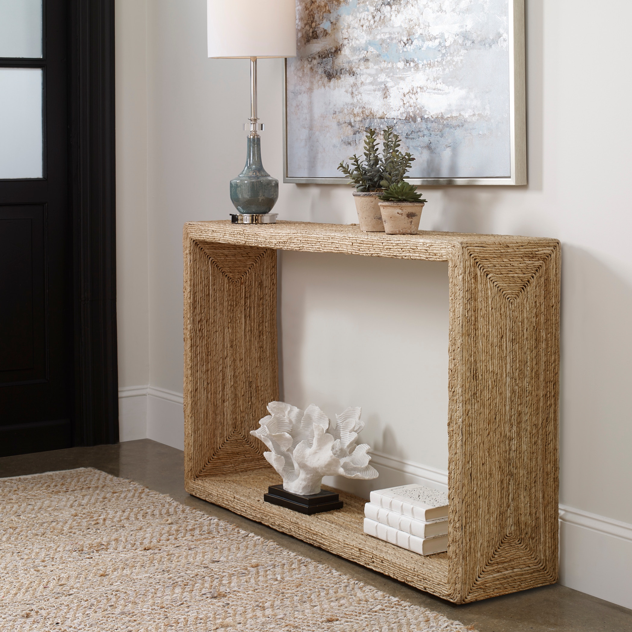 coastal hallway table