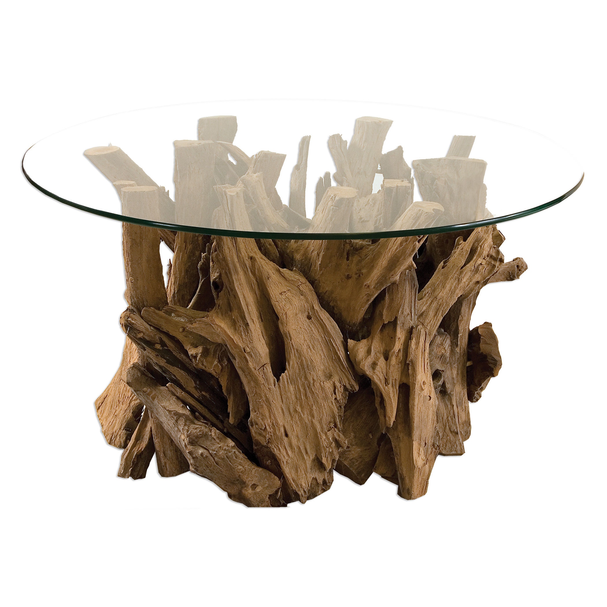 White driftwood deals coffee table