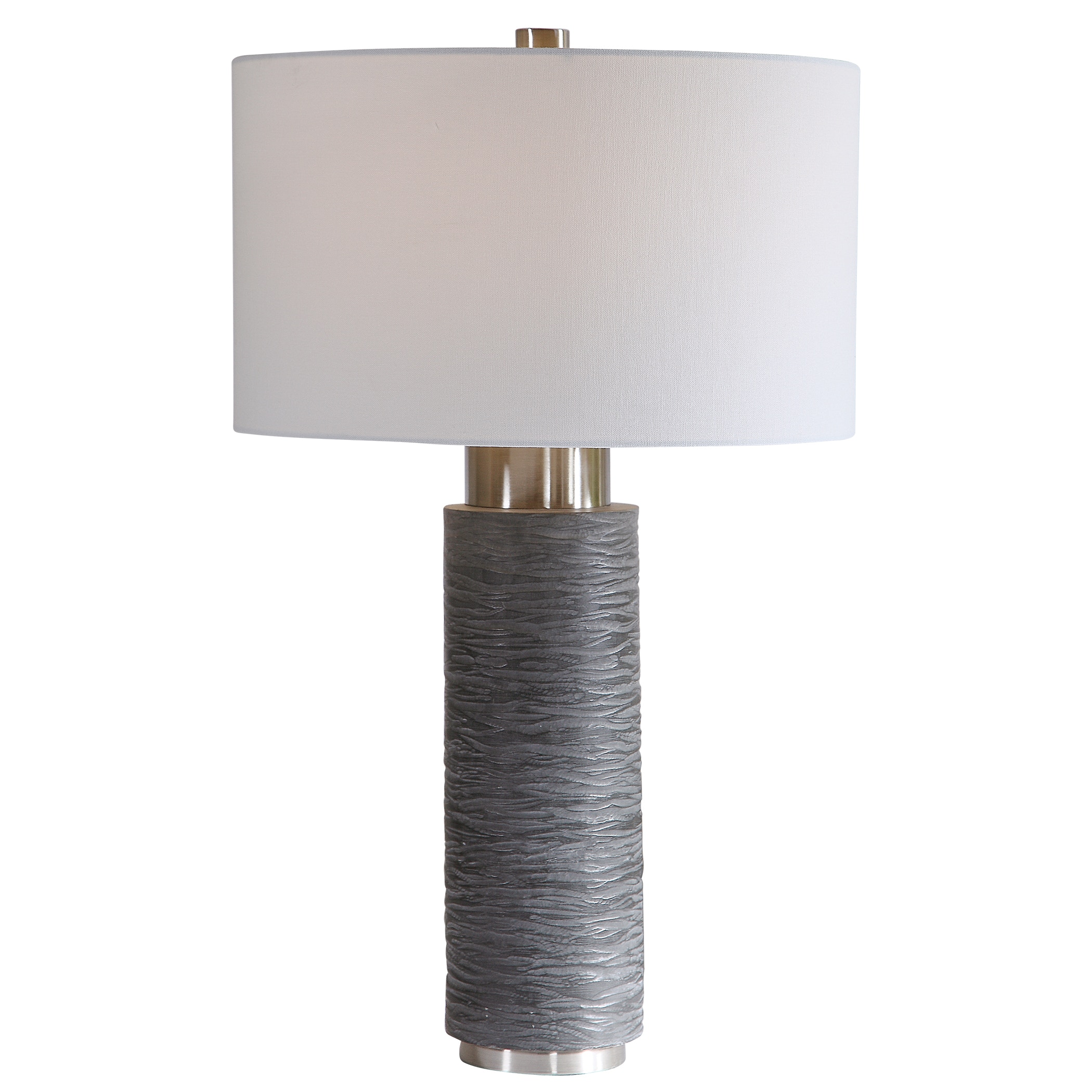 stone base lamp