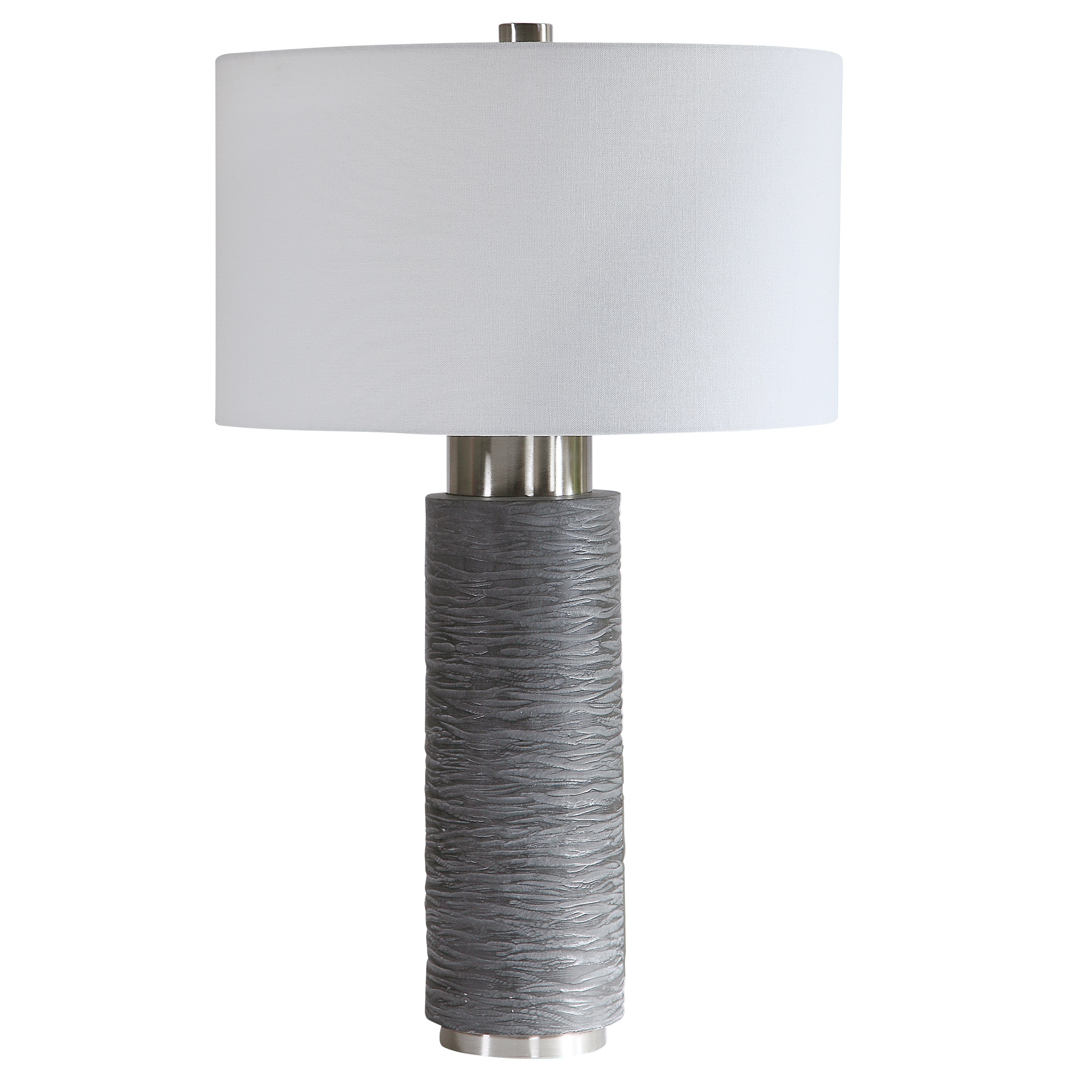 silver grey table lamps