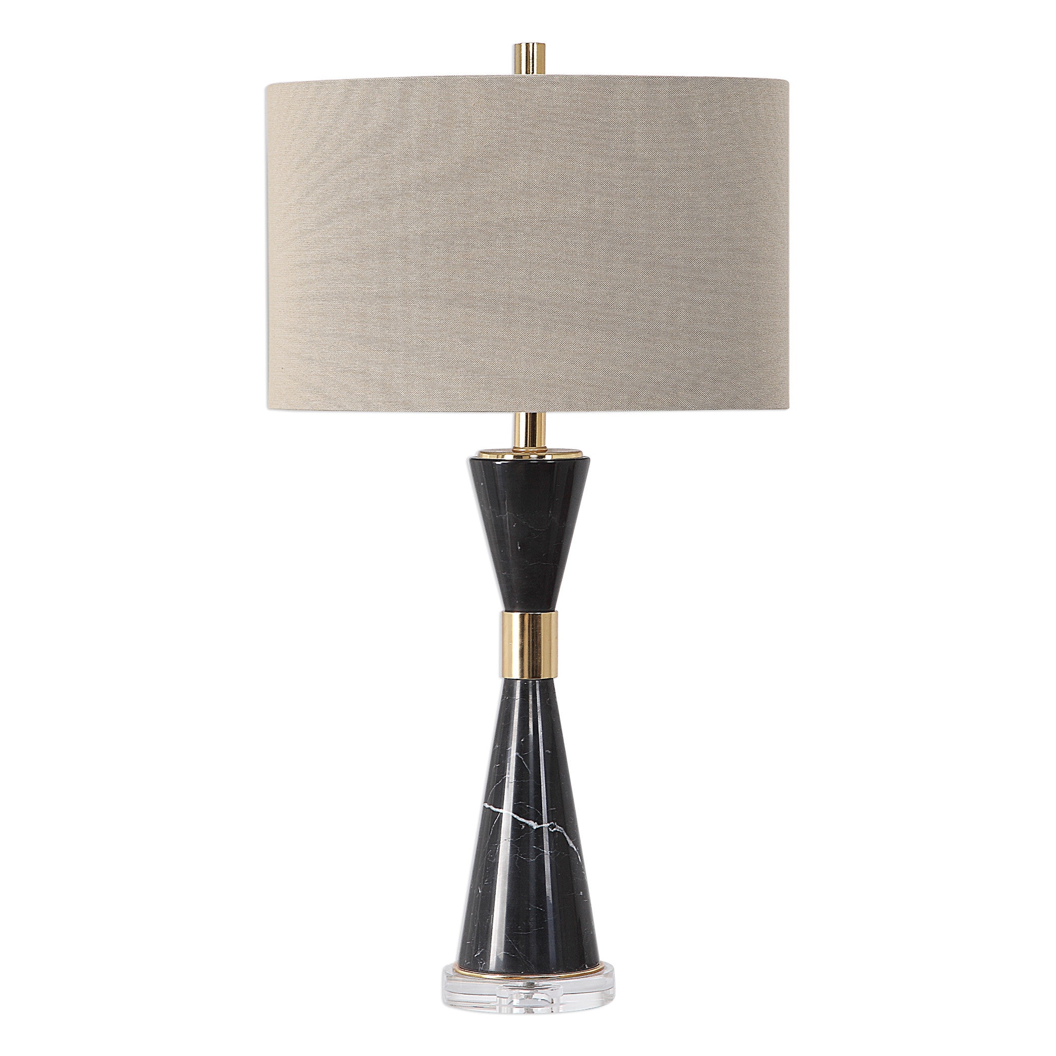 black marble table lamp