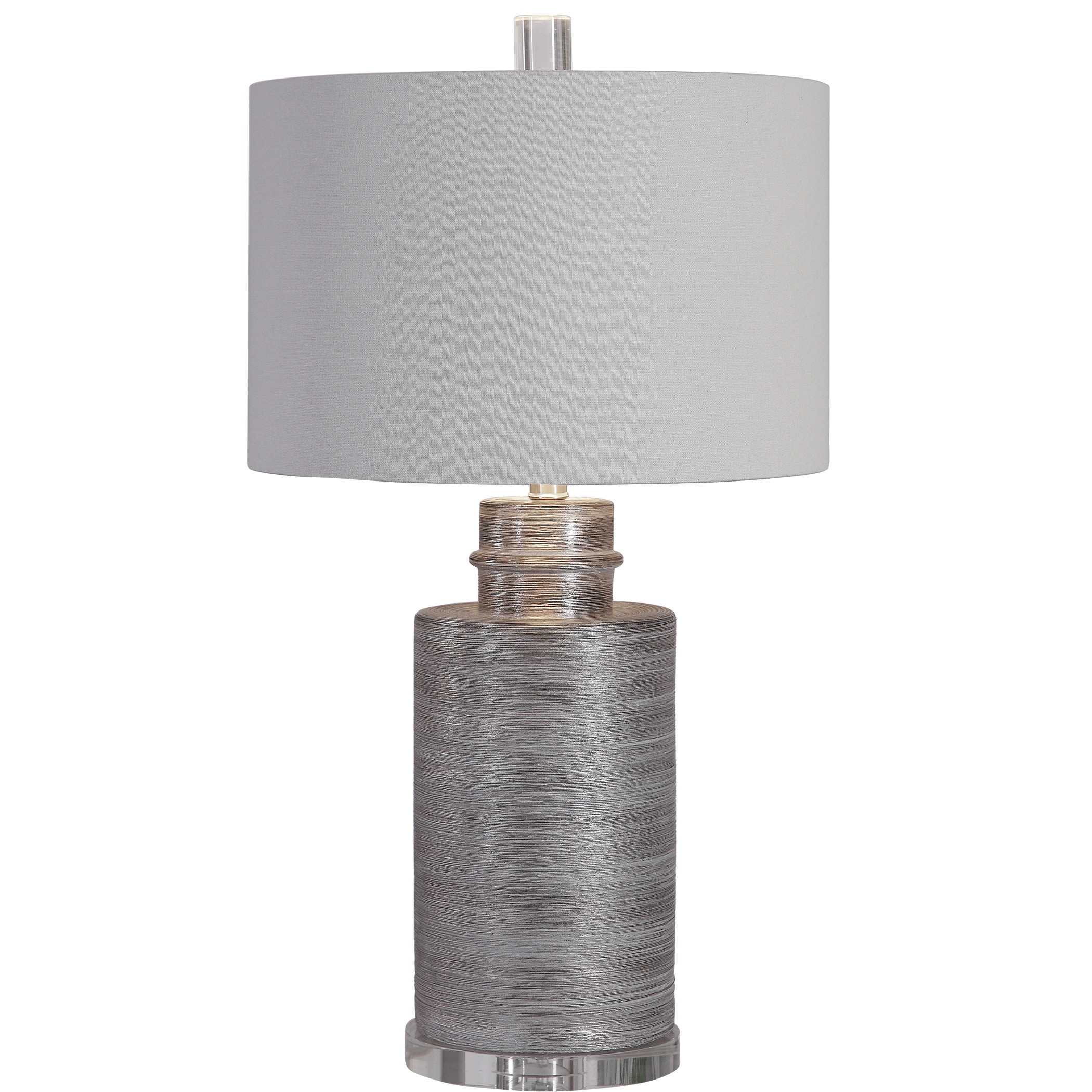 silver grey table lamps