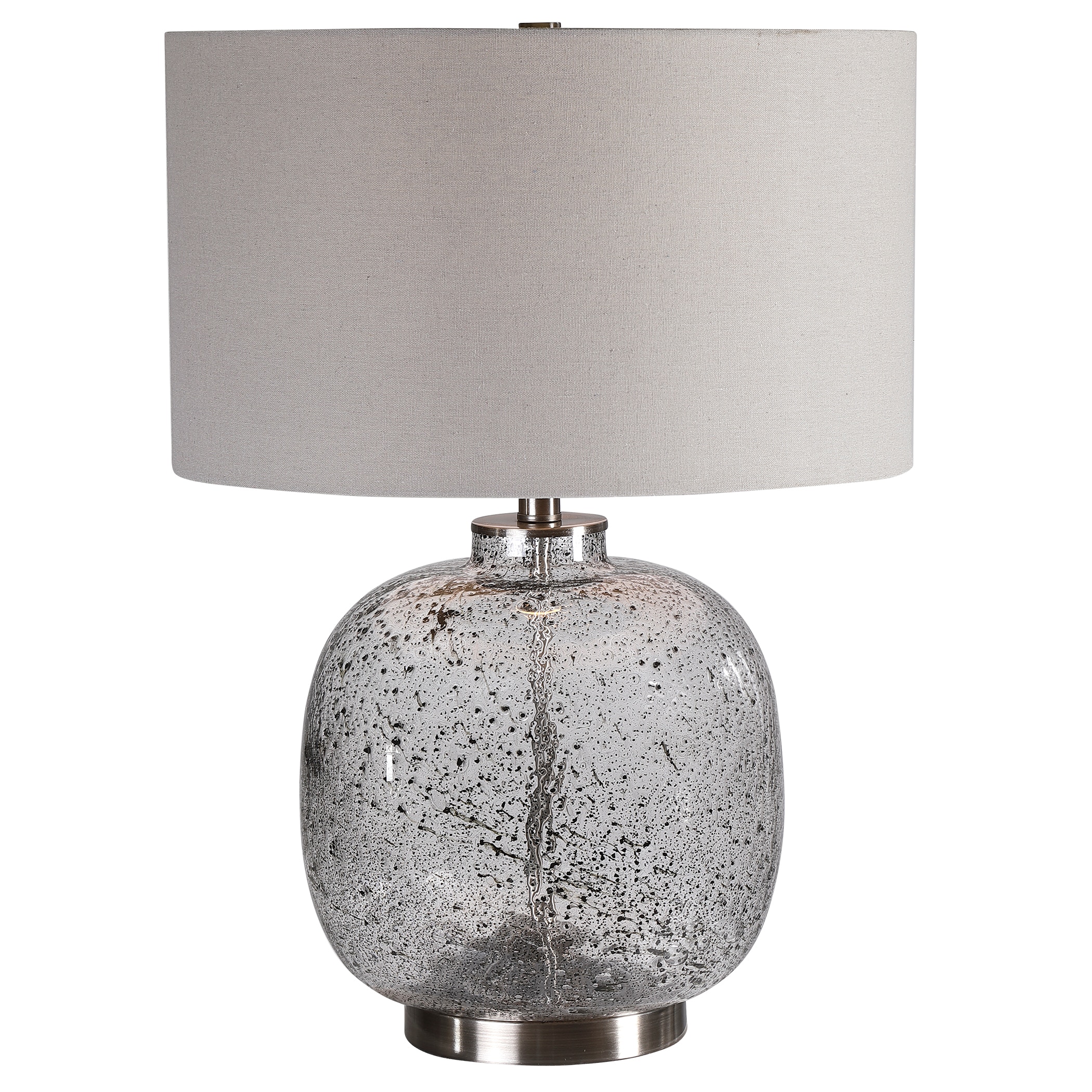 crushed glass table lamp