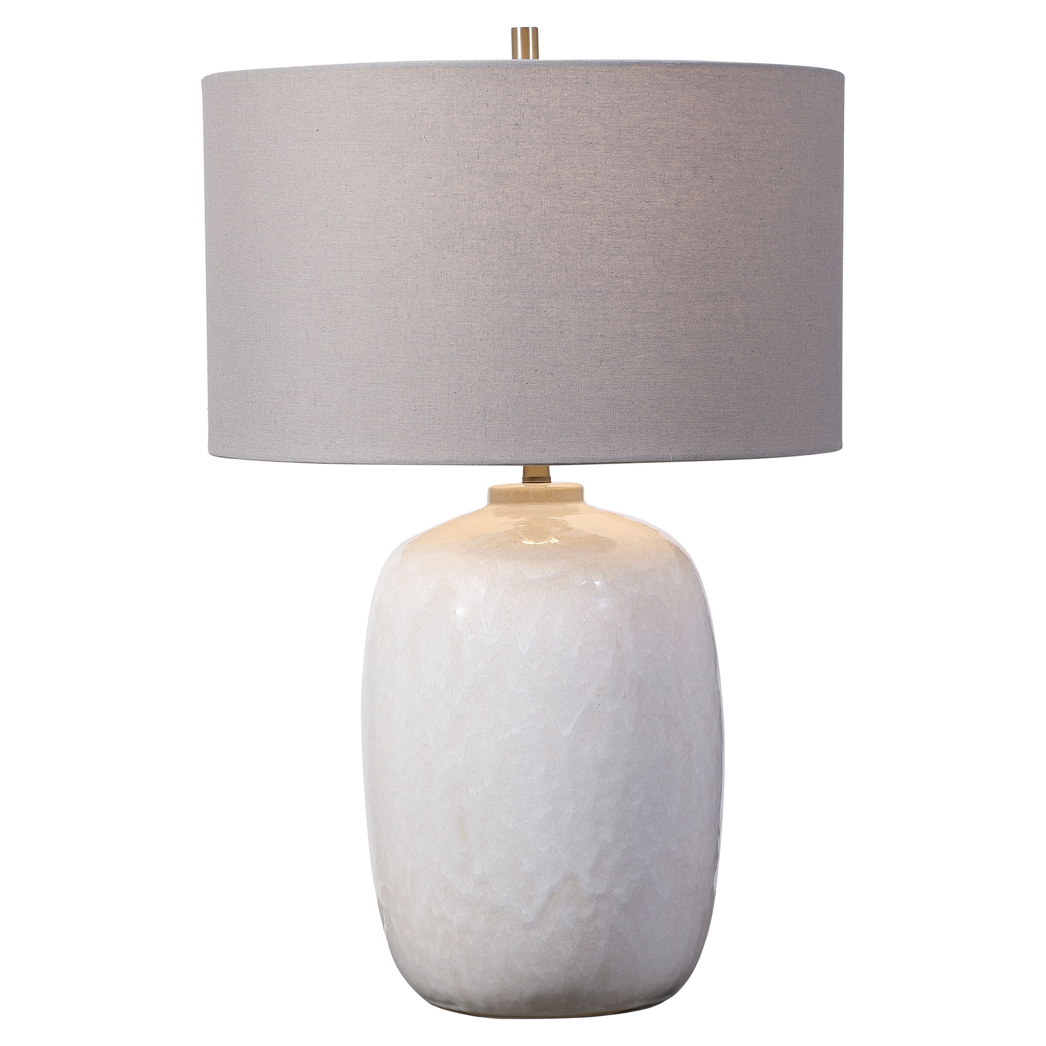 drip glaze table lamp