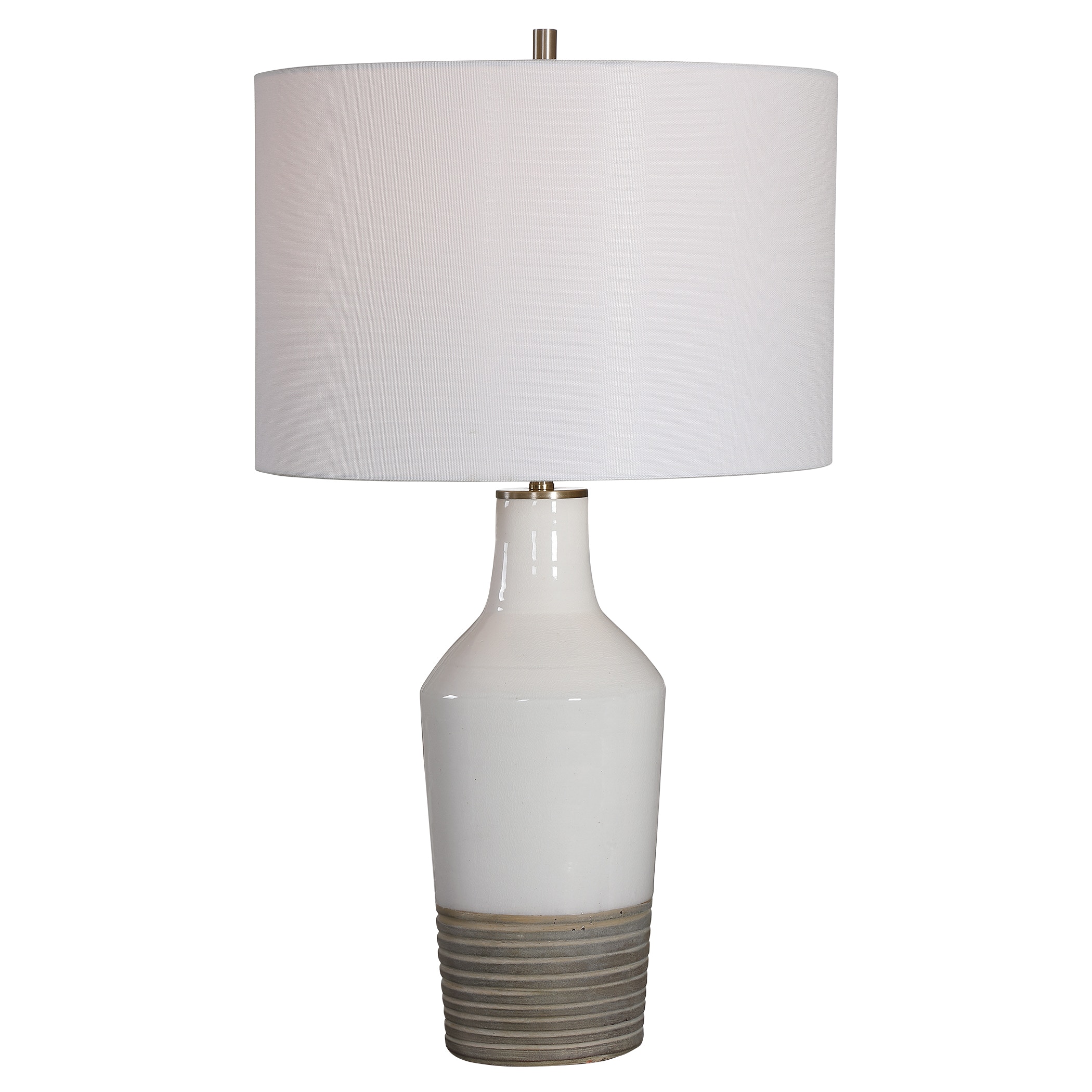 crackle glaze table lamp