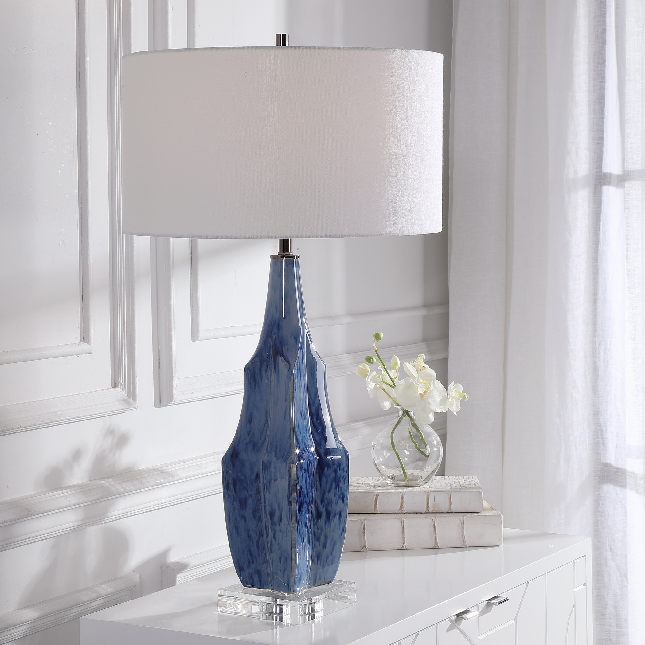 Uttermost store lamps blue