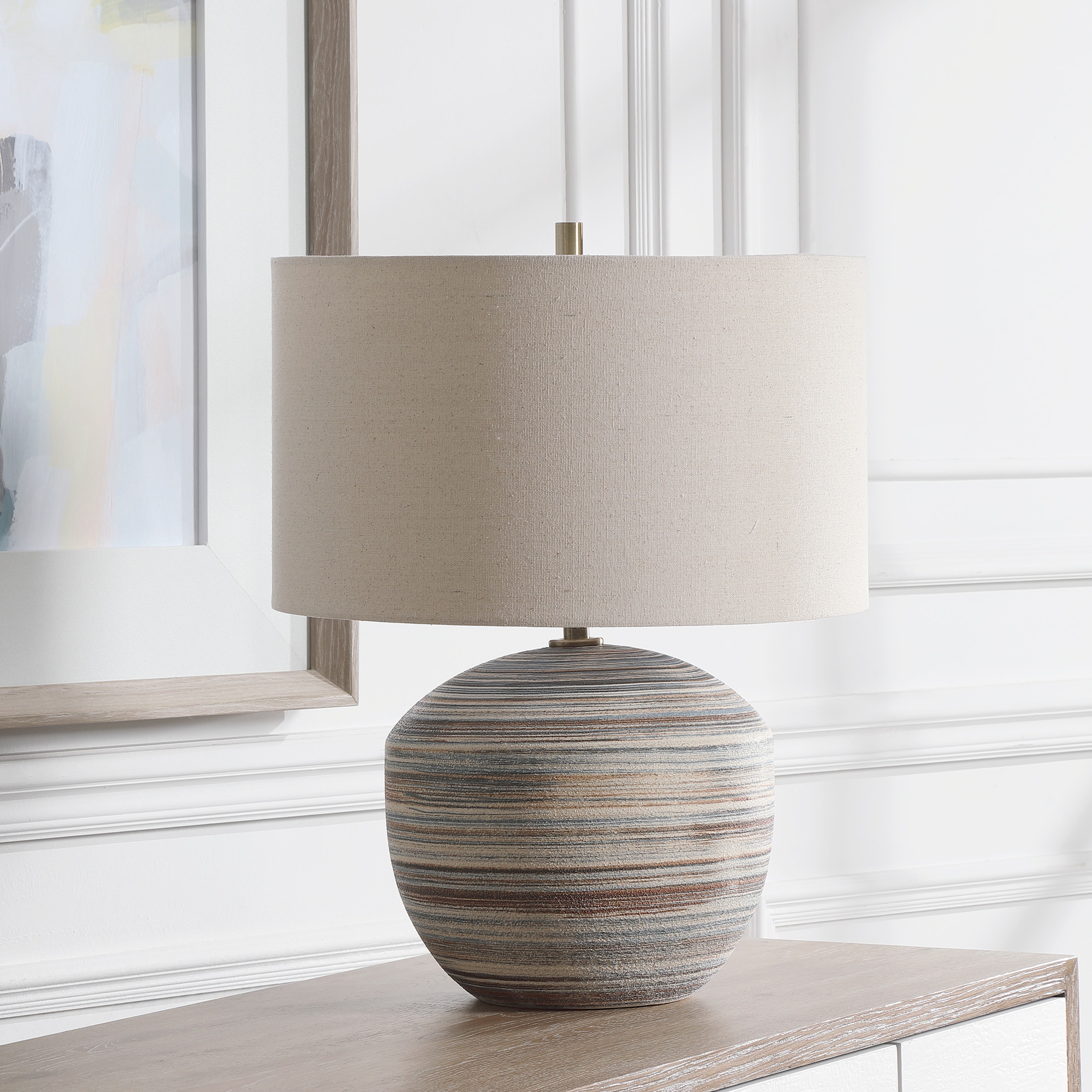 Uttermost Prospect Striped Accent Lamp - Thumbnail 5