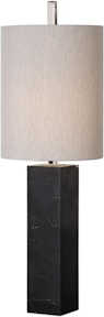 Buffet Lamps Verner Tapered Brass Table Lamp