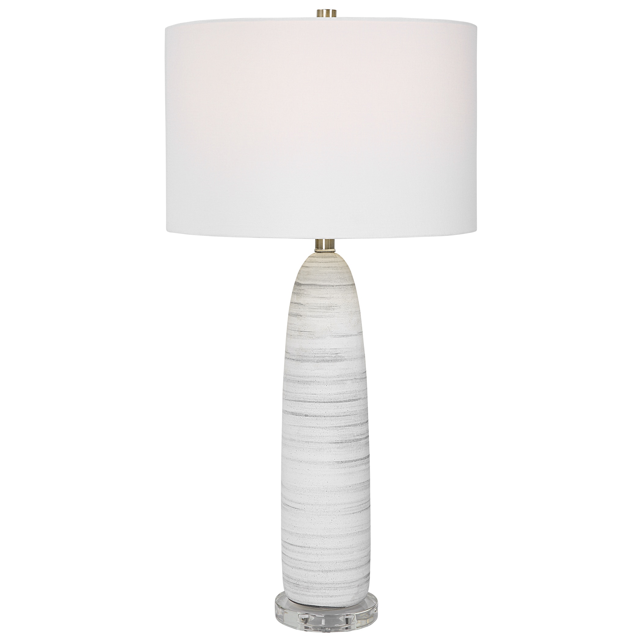 Matte white deals table lamp