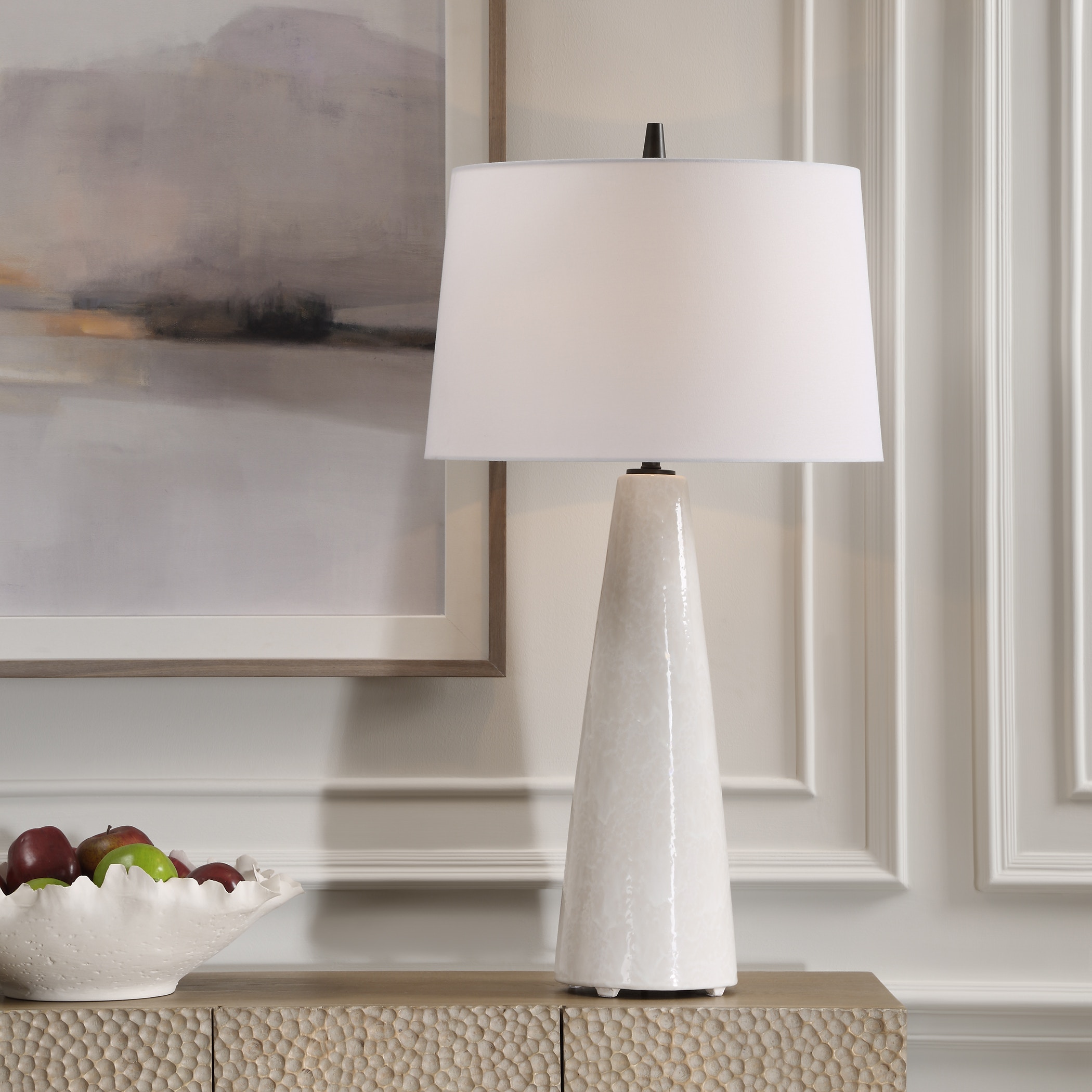Uttermost Loire Ivory Glaze Table Lamp 30319 - Portland, OR | Key