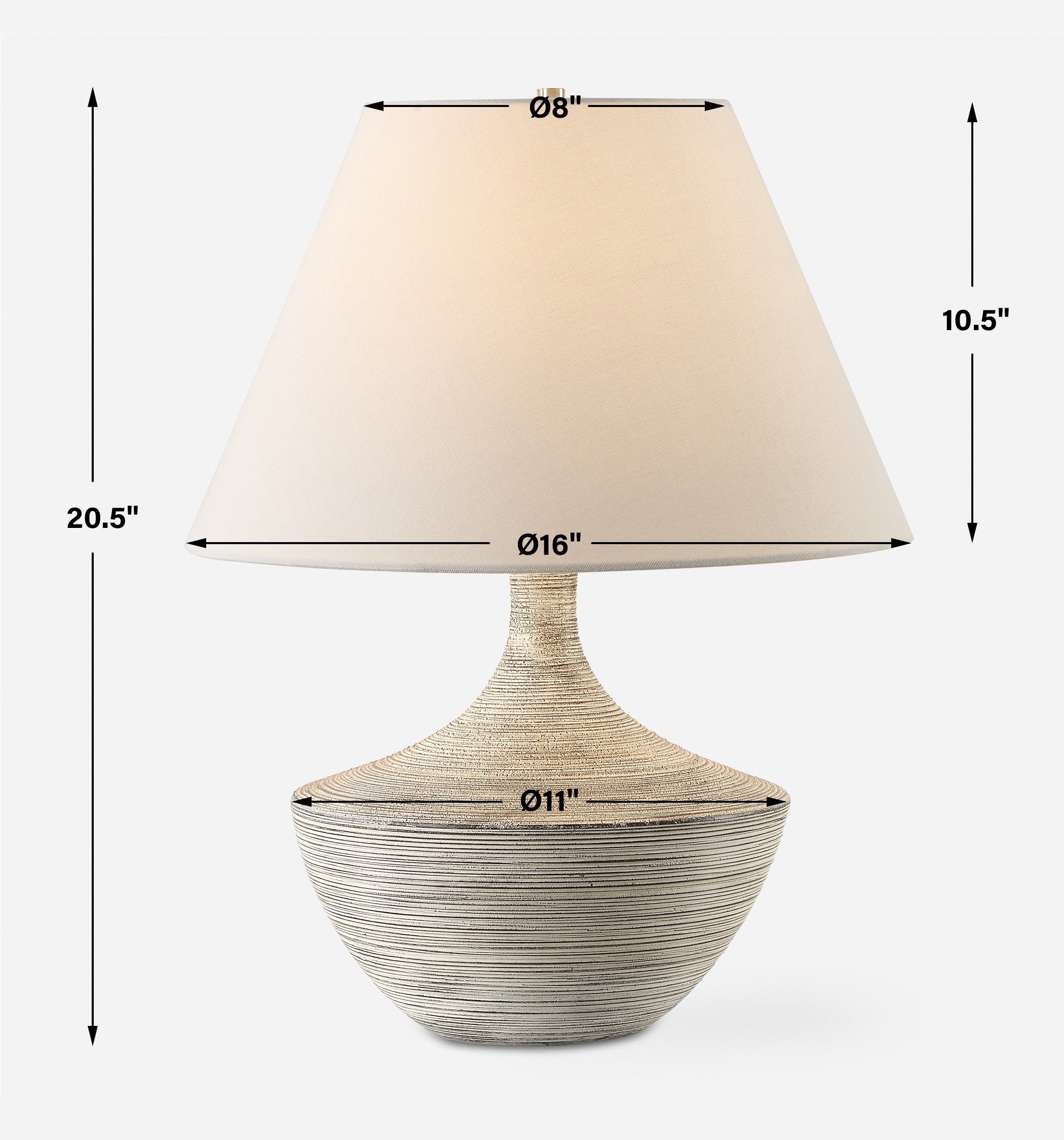 蕗さま　専用品　３点 Uttermost Carafe Carafe Ceramic Table Lamp 30371-1