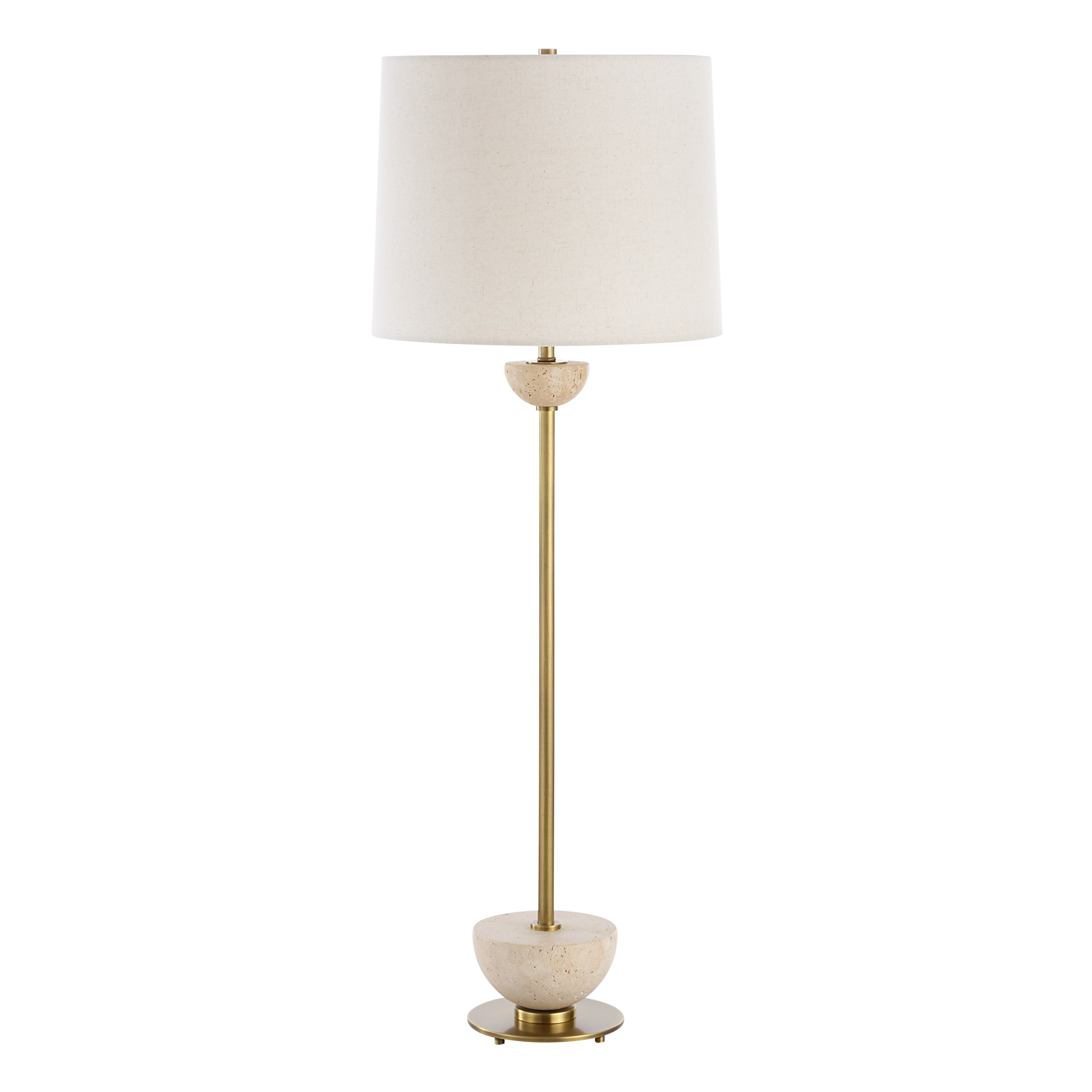 Hemisphere Brass Buffet Lamp UT304811