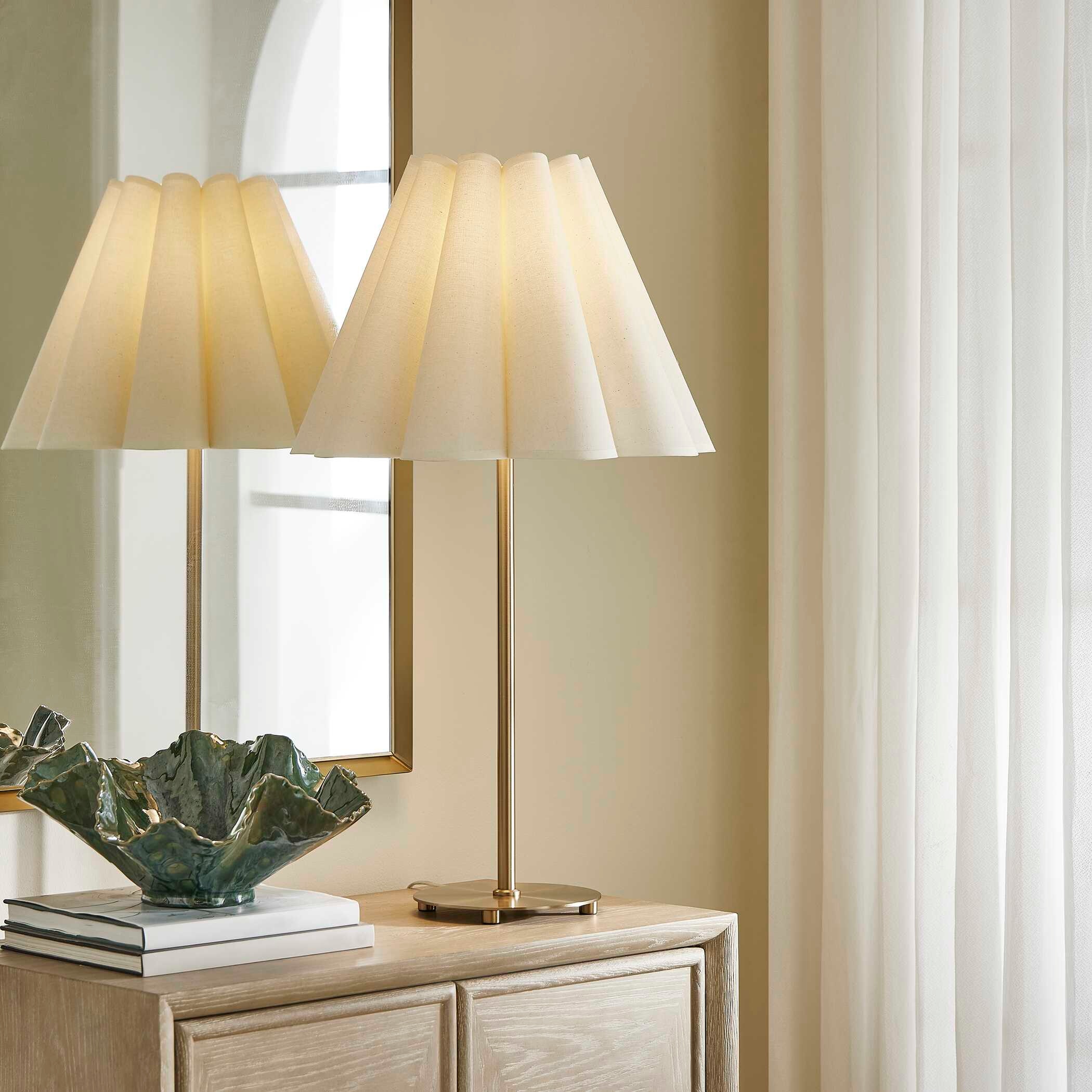 Lilabet Fluted Shade Table Lamp UT305391