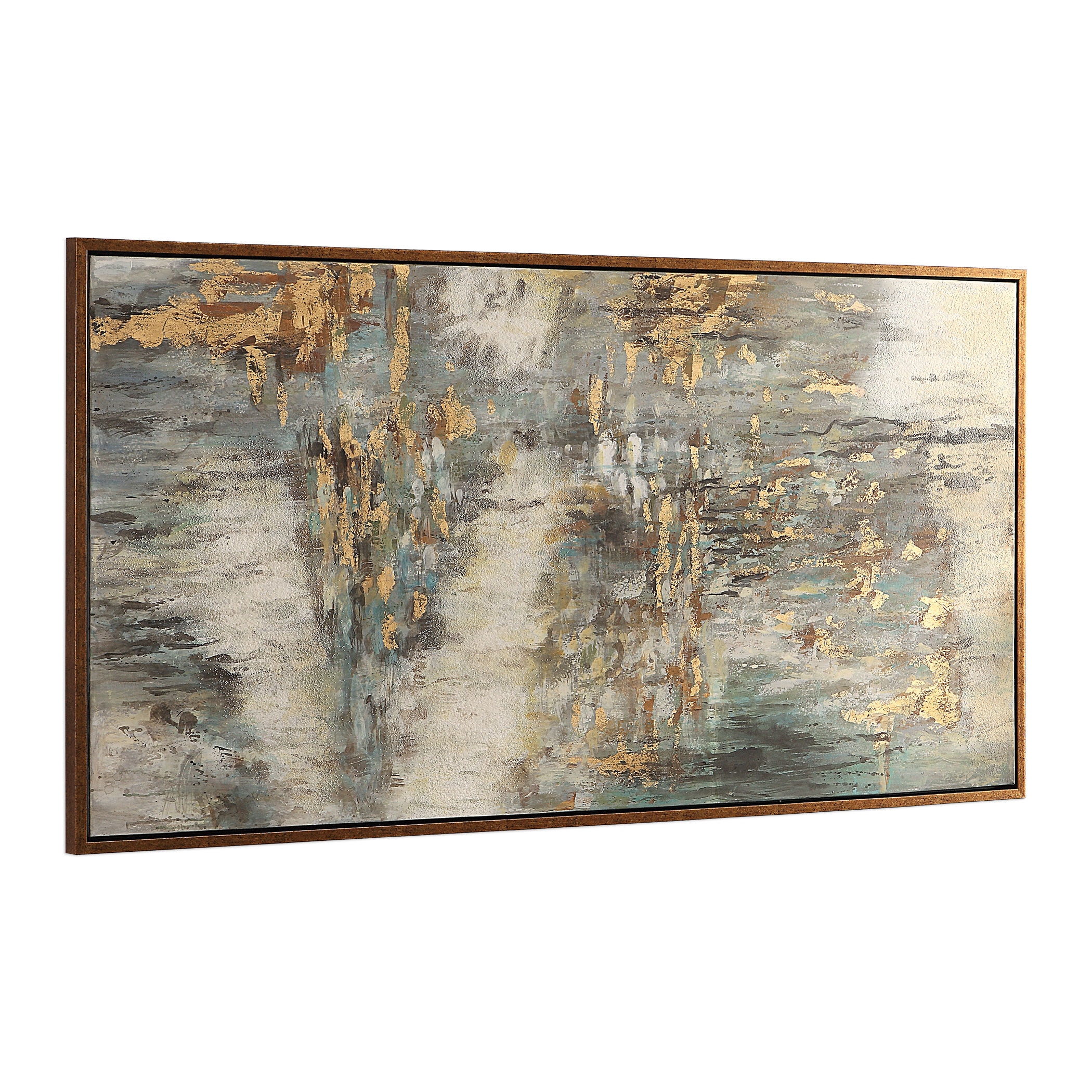 Uttermost Art Behind The Falls Abstract Art 31414 Hickory Furniture