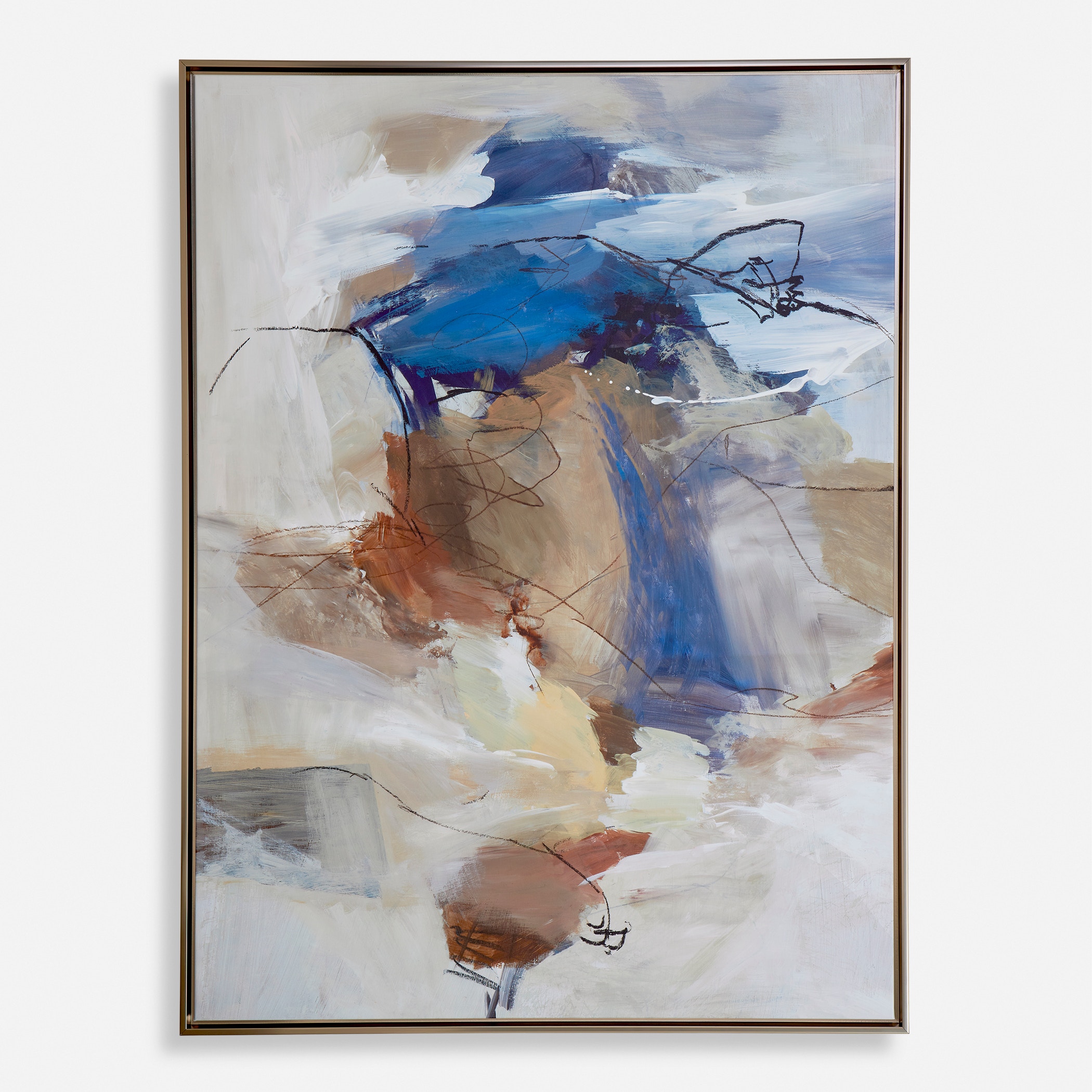 Etrarium 　&quot;Hana&quot;  Canvas Been Around The Block Framed Canvas - Uttermost