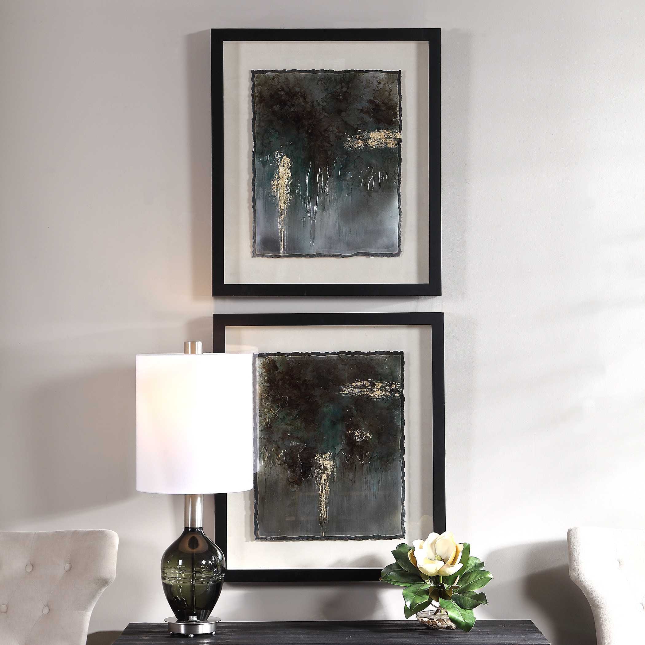 ミッドセンチュリー　モダン　砂絵 Wall colors that harmonize with mid-century modern｜海外の