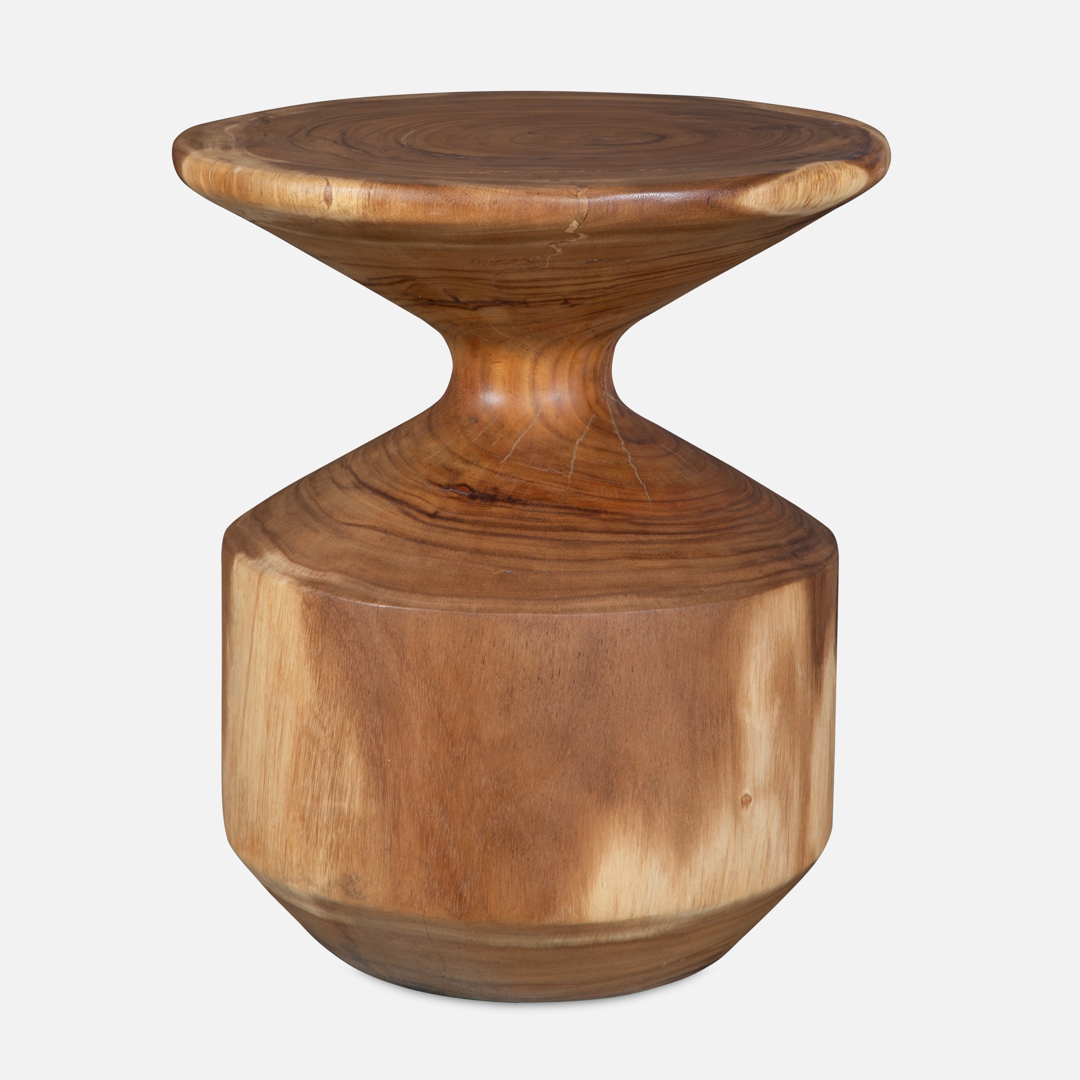 Uttermost Living Room Lynx Hourglass Accent Table - Skaff