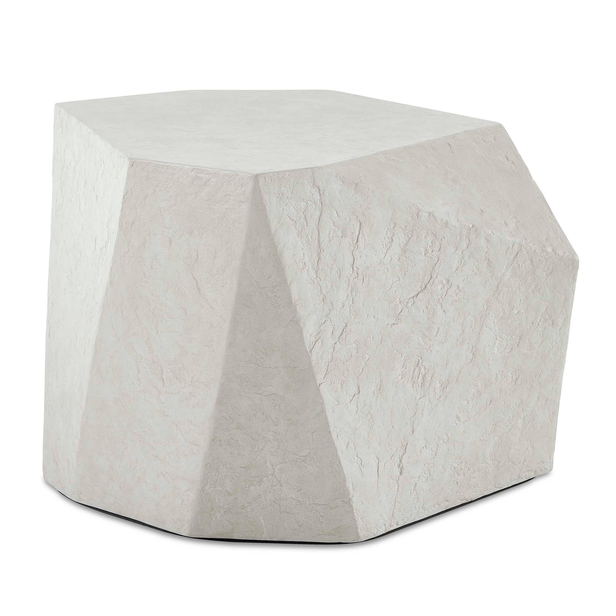 Uttermost Parra Limestone Outdoor Side Table 50142